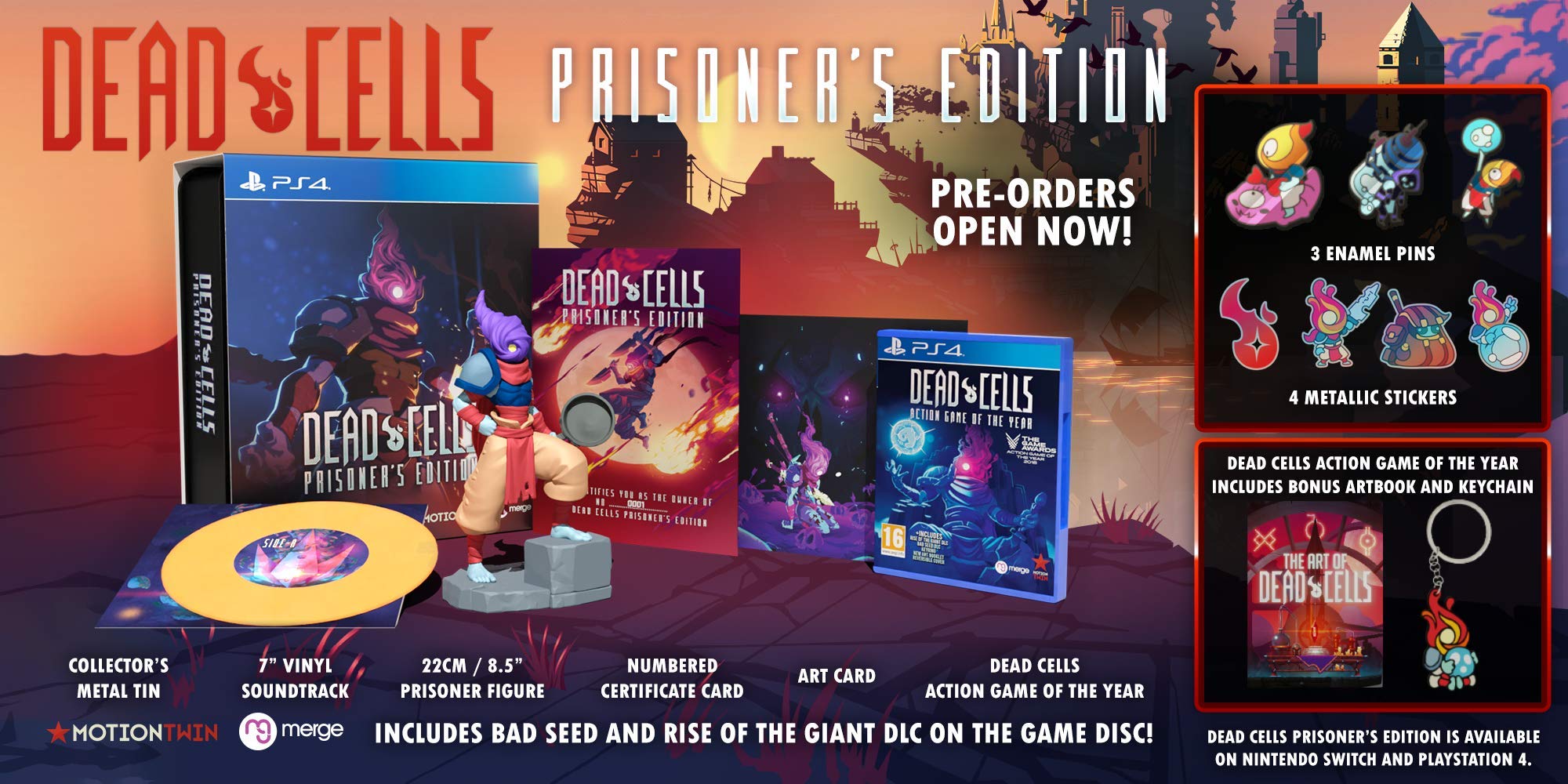 デッドセルズコレクターズエディション Amazon.com: Dead Cells - The Prisoner's Edition (PS4