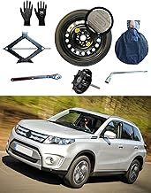 17" Spare Wheel Kit Compatible with Suzuki Vitara with Jack, Key, Screws, Gloves and Bag 135/80R17