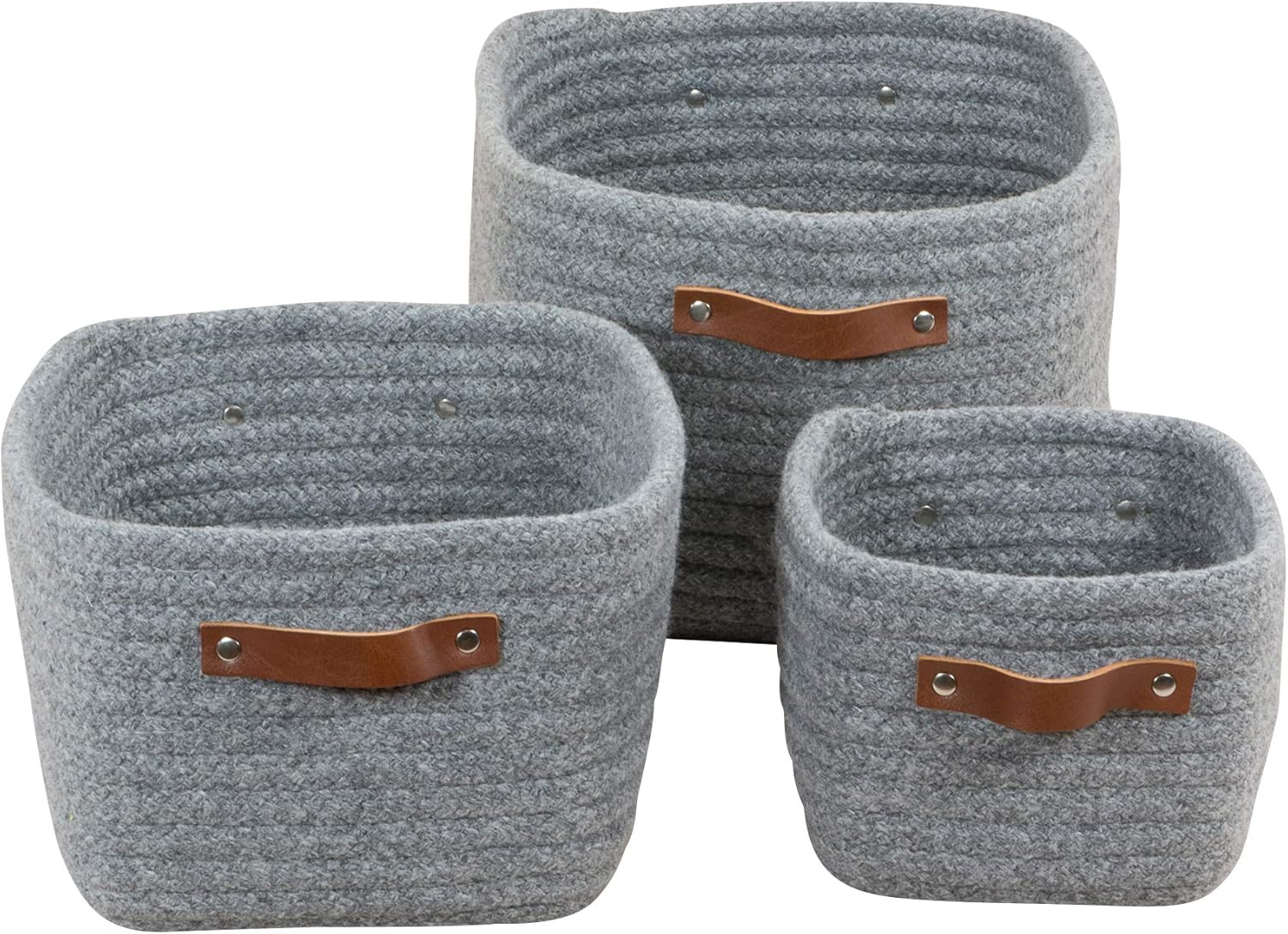 Scott Living VS79A010X007S Vintage Shed Basket, 10"x8"x7", Black