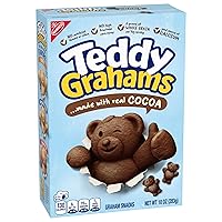 Vista 13 de Teddy Grahams Snacks Graham de chocolate, 6 cajas de 10 onzas