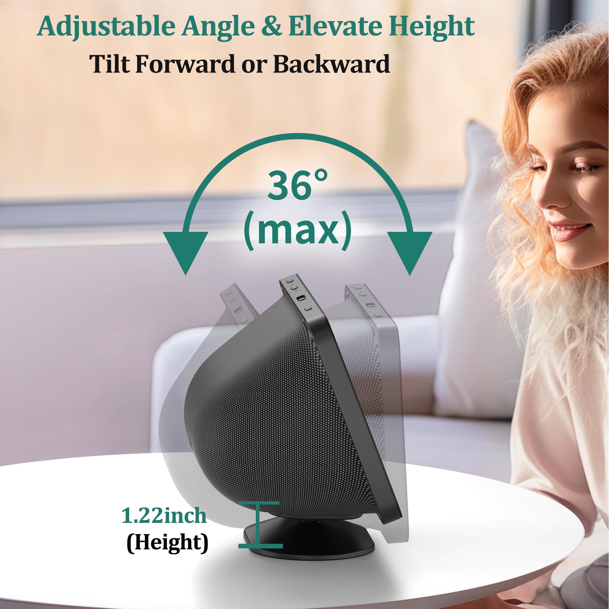 Amazon.co.jp: SOKUSIN Echo Show 8 (第3世代) 用スタンド - 調節可能