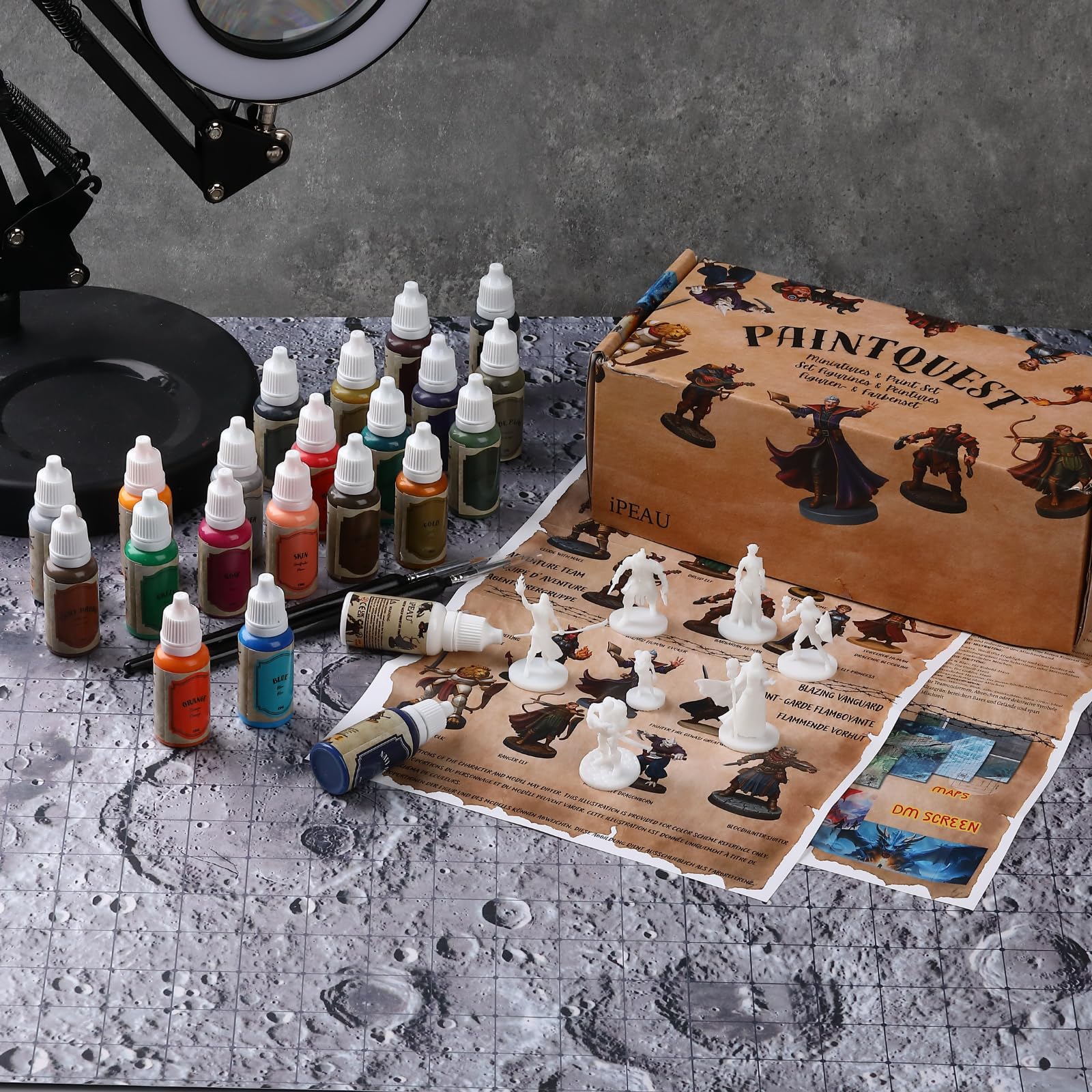 Acrylverf Metallic Goud & Zilver & Brons - Veilig en Niet Giftig - 6 Stuks - Rijke