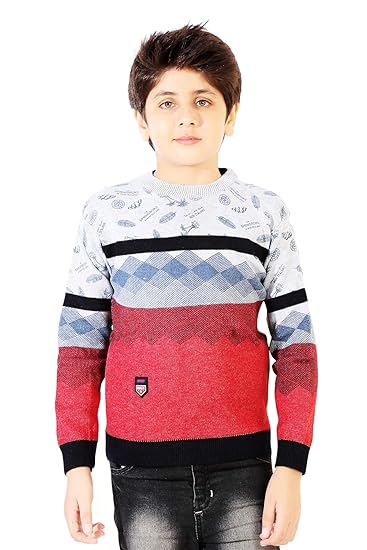 AD & AV Boys Woolen Sweater T844_Kid_Sweater_Natural_AA