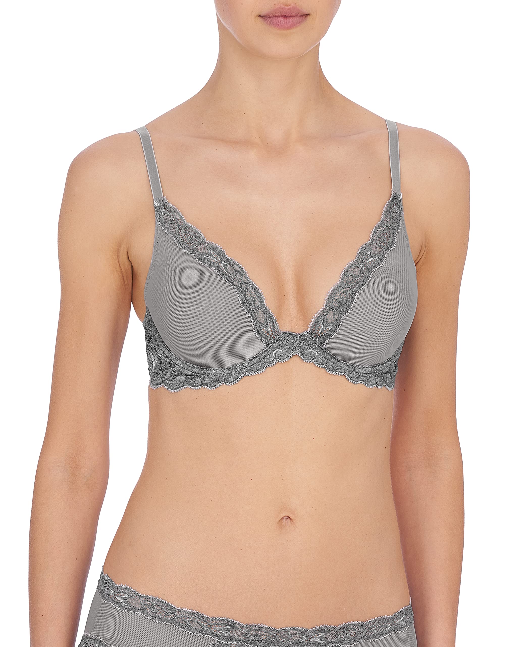 Natori Women Feathers Lace Plunge T-Shirt Bra — view 32