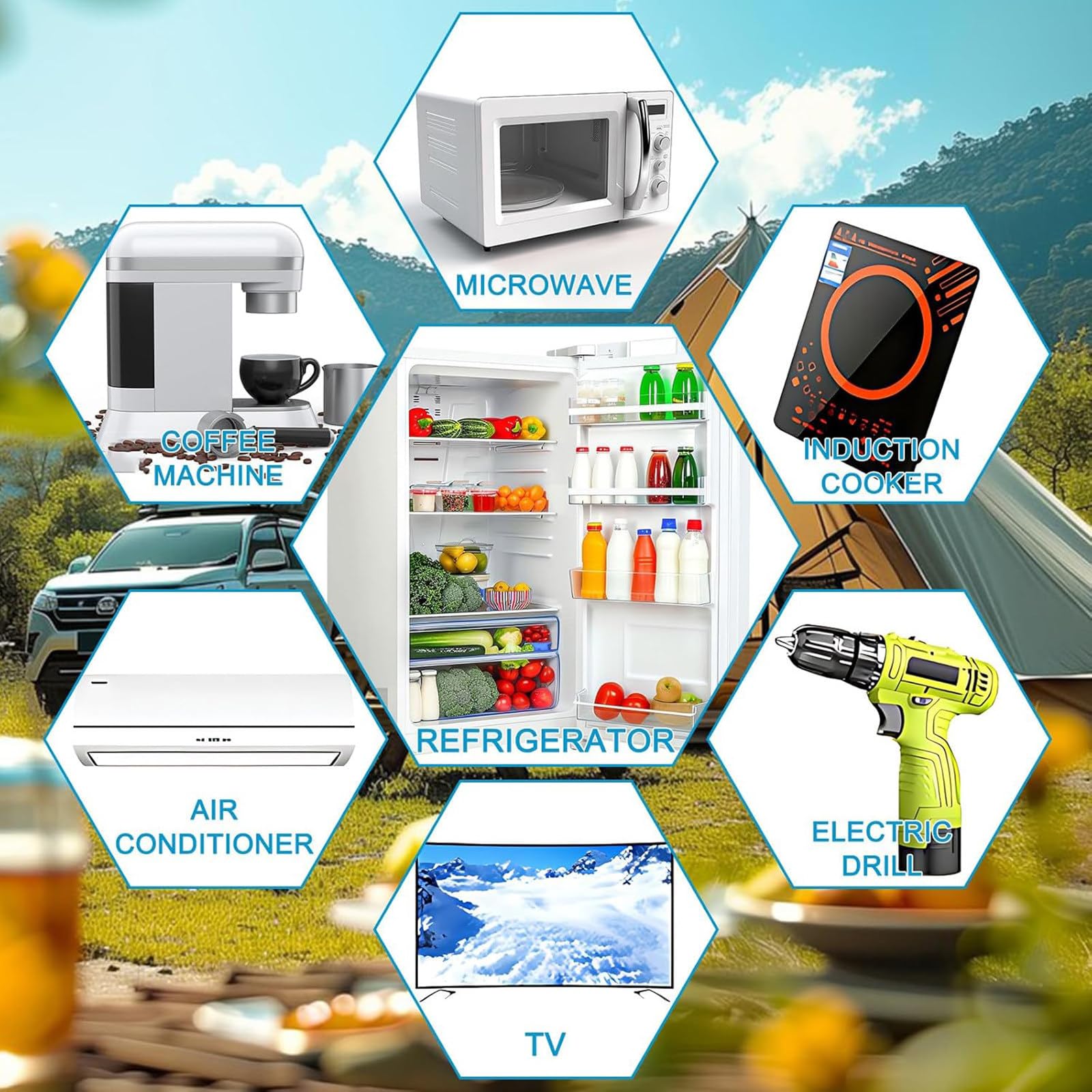 Inverter Solare Ibrido da 6000/8000/10000/12000W, Inverter CC 12/24/48/60/72/96V a 220V CA, Inverter Bifase con Onda Sinusoidale Pura, Inverter Paralleli, per Accumulo di Energia Domestica,12V-6000W