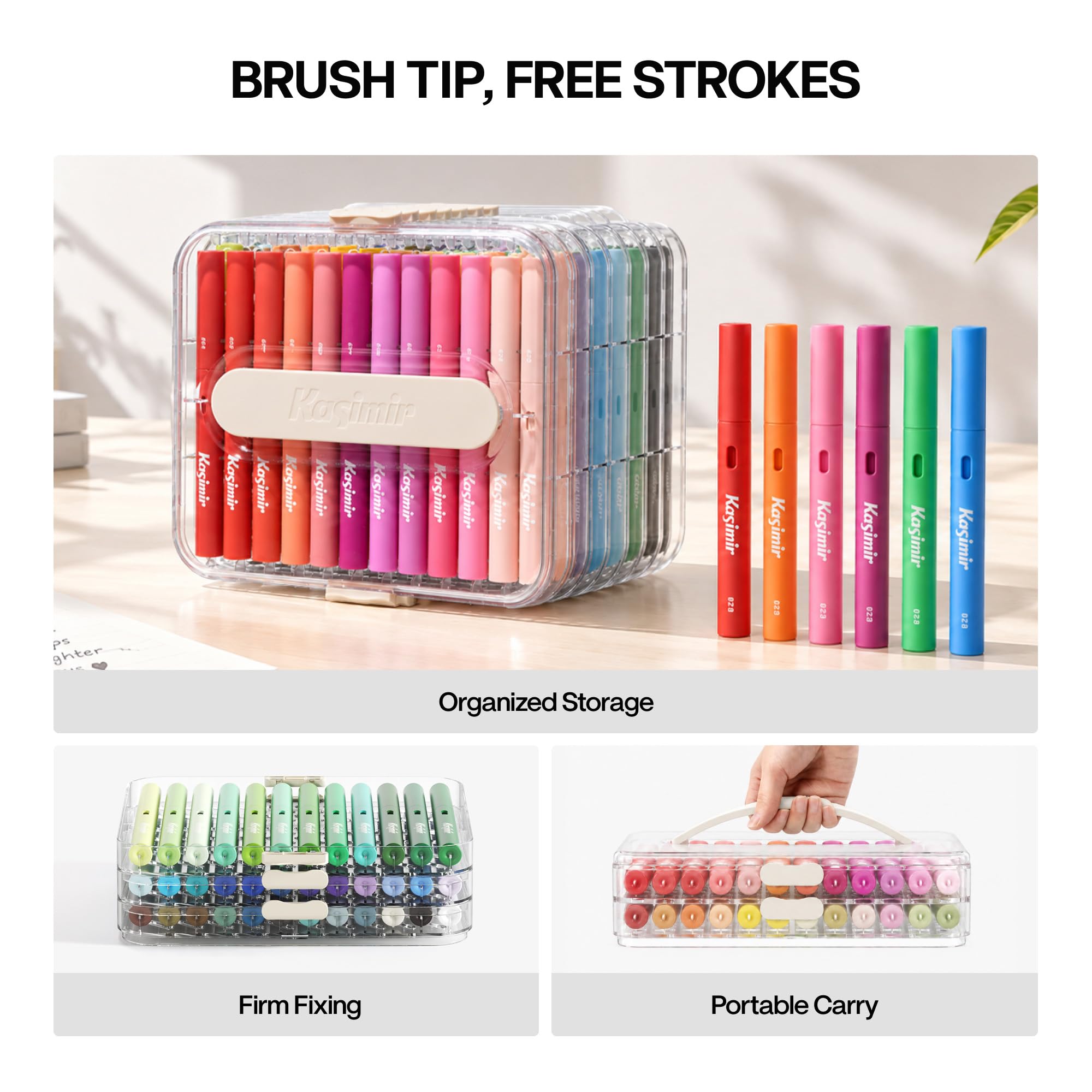 Kasimir Acrylic Paint Markers - 24 Colors -6