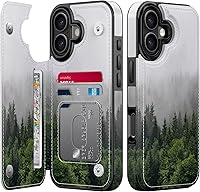 Vista 40 de LETO para iPhone 15 Pro Funda tipo cartera - Tapa tipo folio con patada - Diseños de moda - Tarjetero - Funda protectora para mujeres y niñas - 6.1