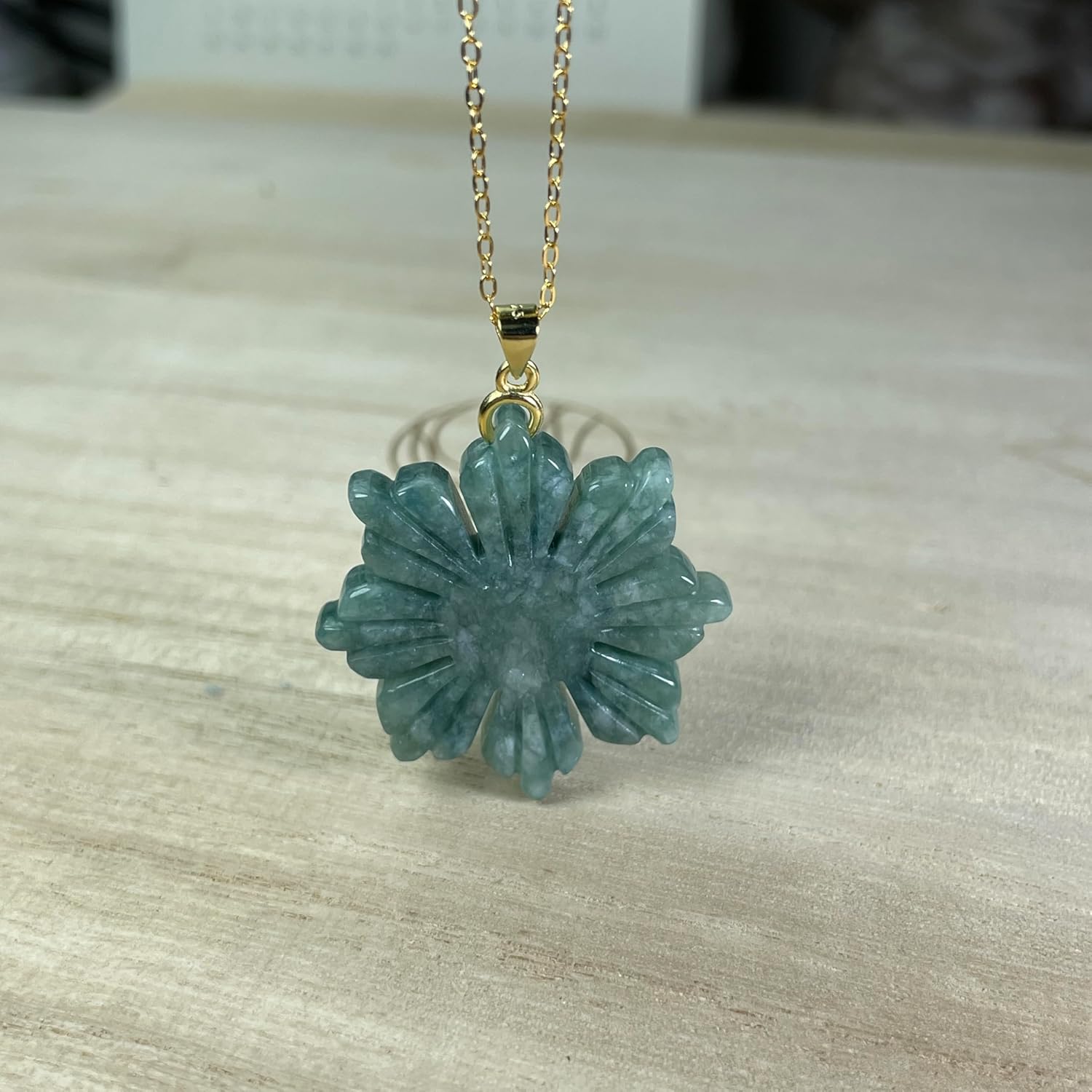 Real Jade Filipino Sun Necklace, Philippines Sun Pendant Charm Jewelry, Pride Cultural Symbol Gift, Small Charm Gold Plated Chain