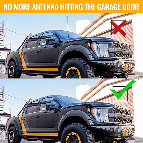 Miniatura 6 de KSaAuto 6 34 Inch Antenna for Ford F250 F350 Super Duty 2017-2023, Ford F-250 F-350 Car Truck Antenna Replacement for AM FM Reception, Ford F250