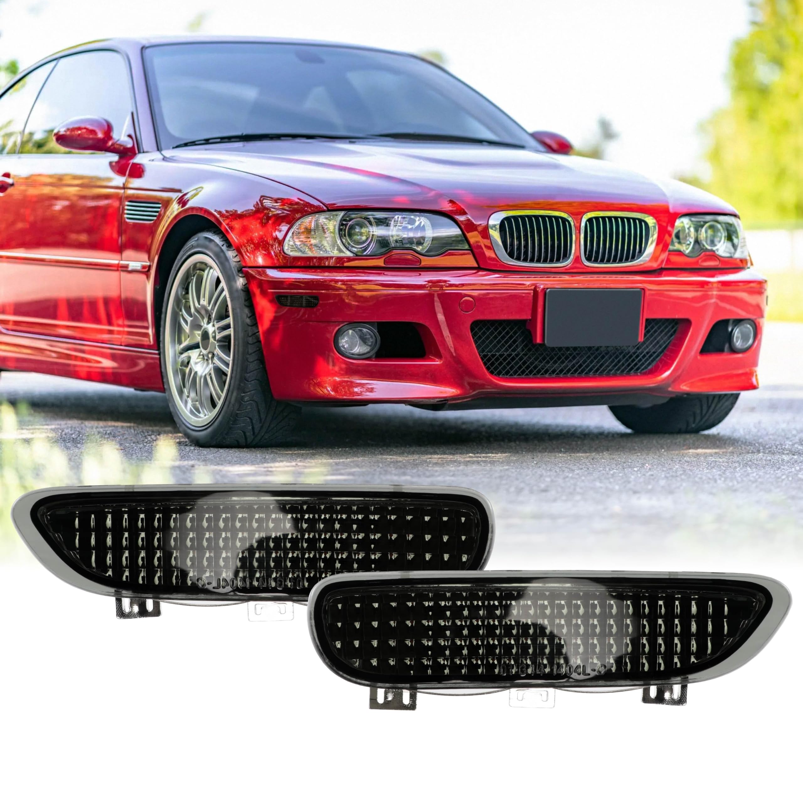 Amazon.com: USR 00-03 E46 3 Series 2 Door Side Marker Reflector