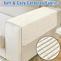 Vista 4 de Fundas para brazos de sofá, fundas impermeables para reposabrazos de sofá, sillón, sofá biplaza, funda para reposacabezas, funda antideslizante
