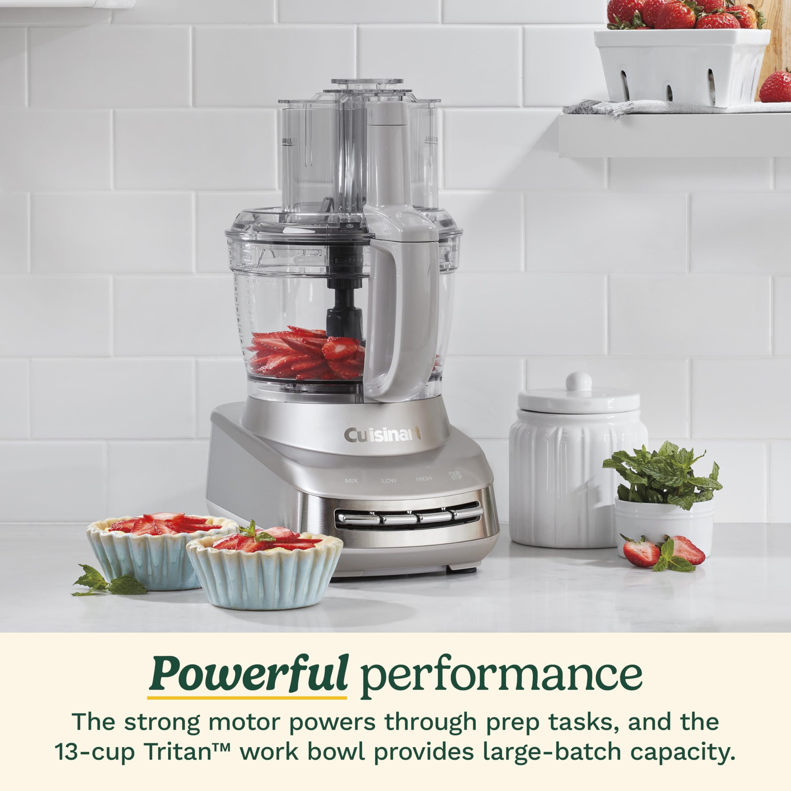 Cuisinart 13カップフードプロセッサー シルバー Cuisinart 13-Cup Core Custom Multifunctional Food Processor, Pre