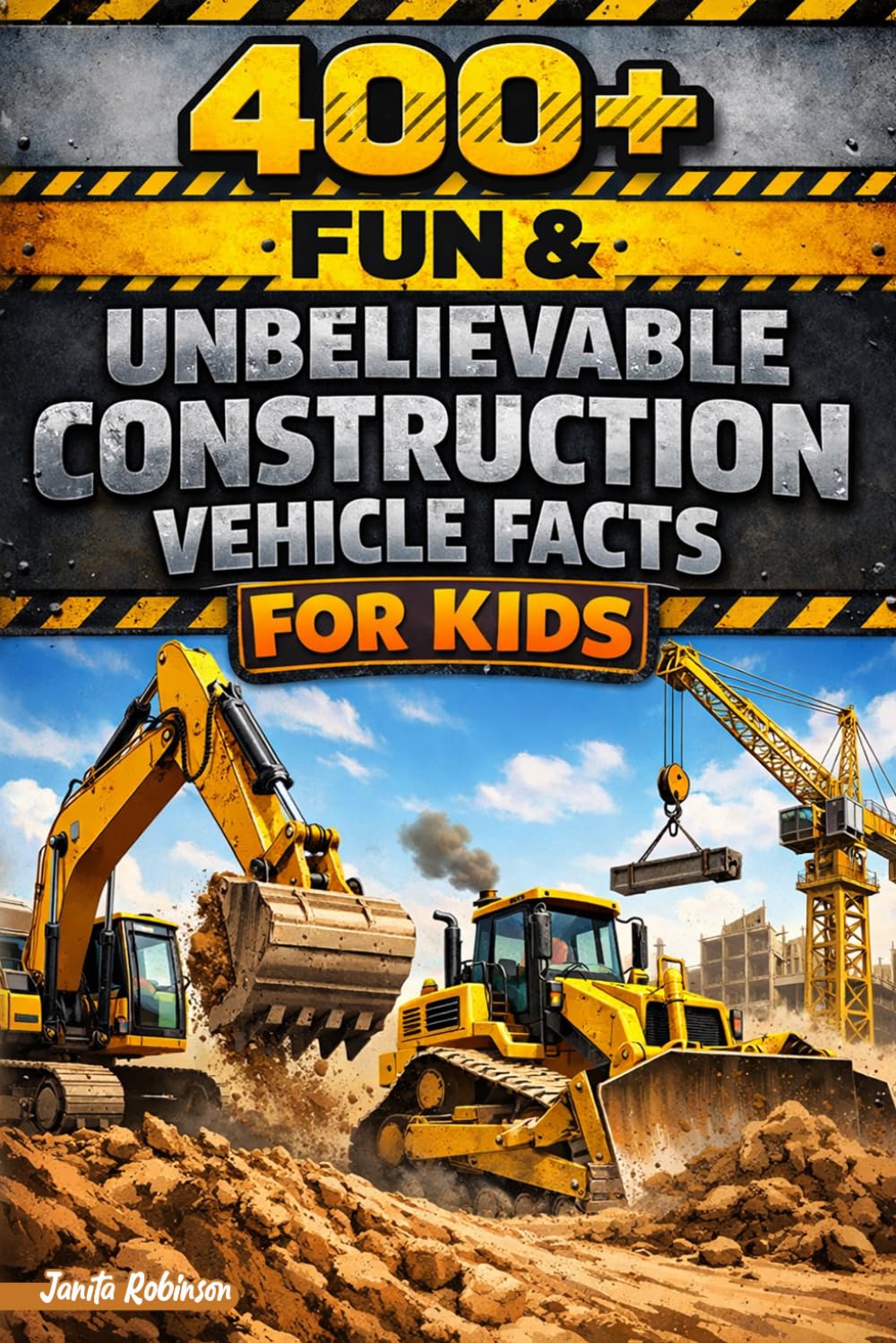 400+ Fun & Unbelievable Construction Vehicle Facts for Kids: Dig into Bulldozers, Cranes & Massive Building Machines (Great for Young Truck Fans)