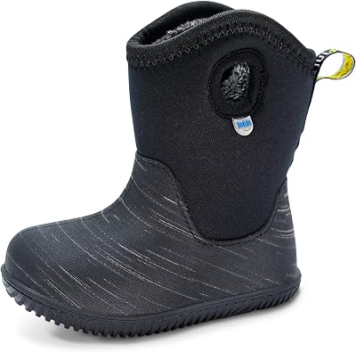 JAN & JUL Waterproof Insulated Winter Boots for Toddlers and Kids, Machine Washable