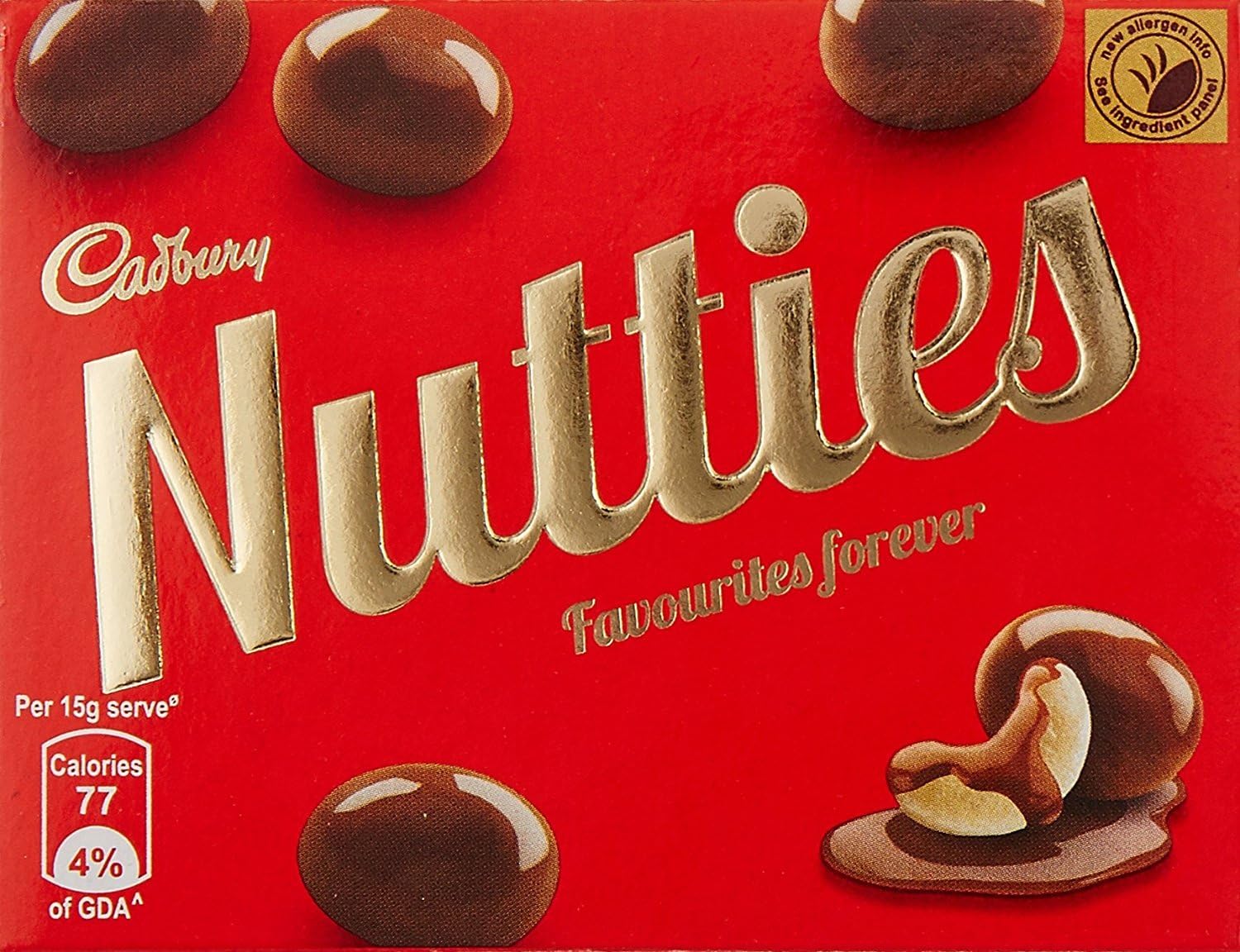 Cadbury Nutties Chocolate Pack, 30 Gm