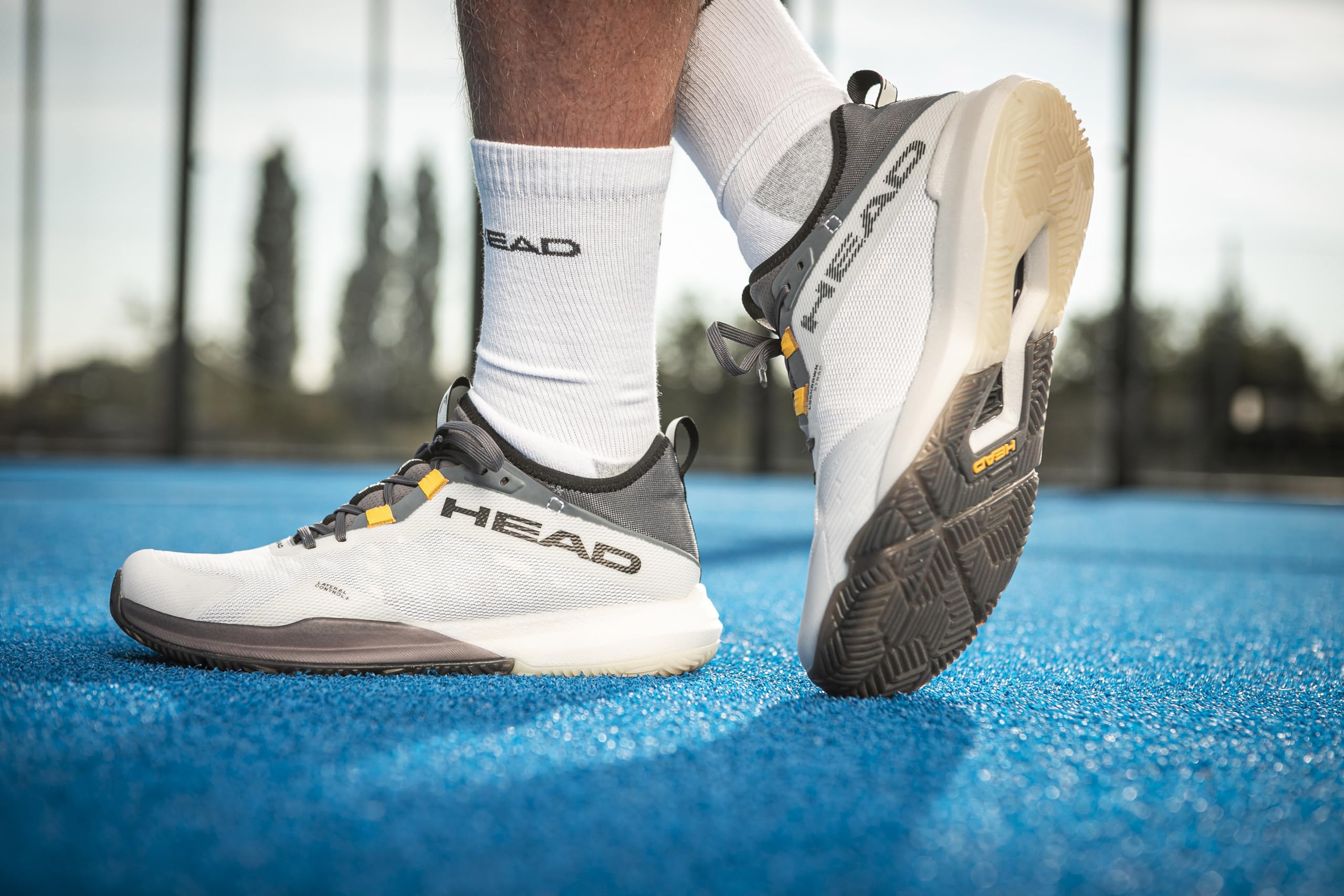 HEAD Motion Pro Padel 273645 Whbk Weiss