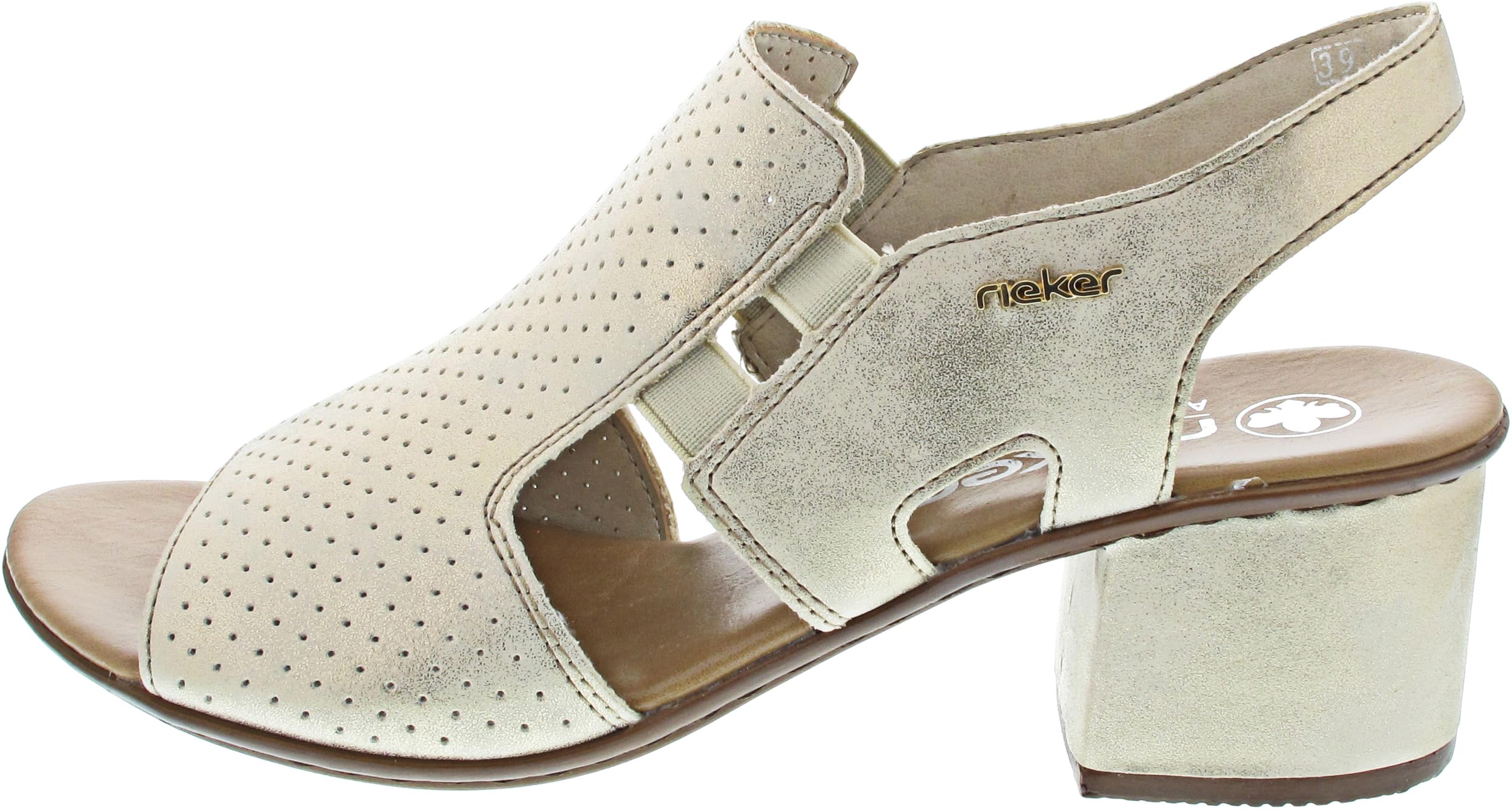 Rieker Sandal Beige, beige, 6.5 UK