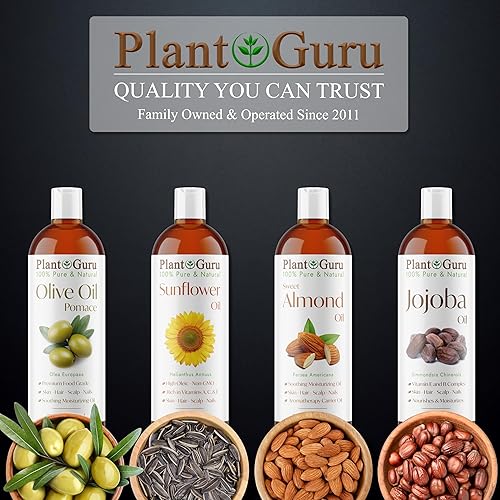 Miniatura 8 de Aceite de oliva Pomace 4 fl. oz. Hidratante portador natural 100% puro para el crecimiento de la piel, el cuerpo, la cara y el cabello. Ideal para