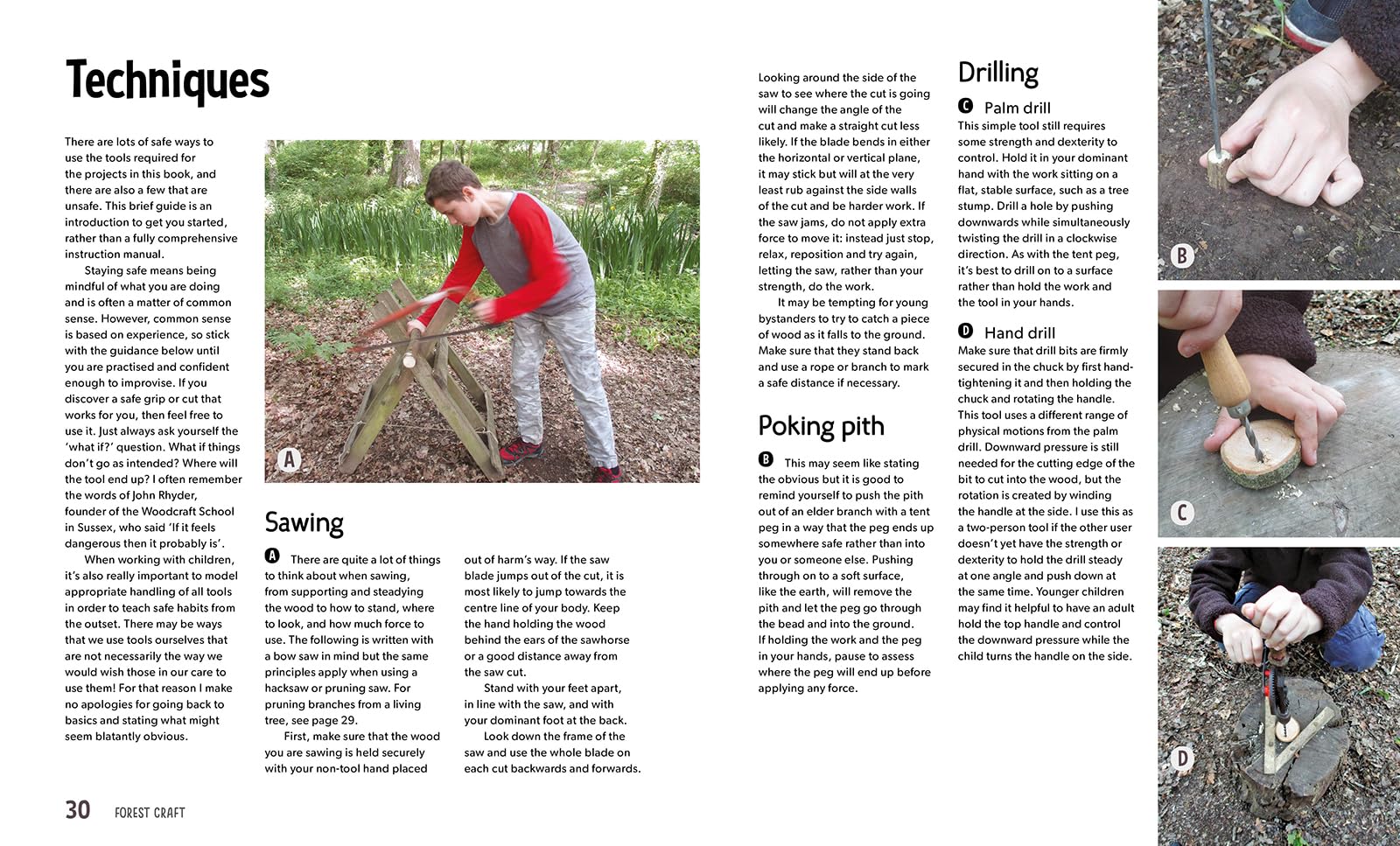 Forest Craft: A Child's Guide to Whittling in the Woodland