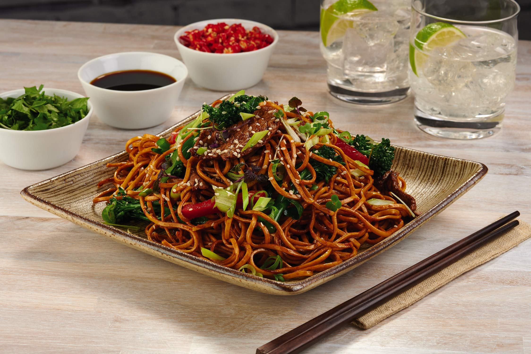 LUCKY BOAT Thick Noodles, Restaurant Quality Noodles, No.1 Thick