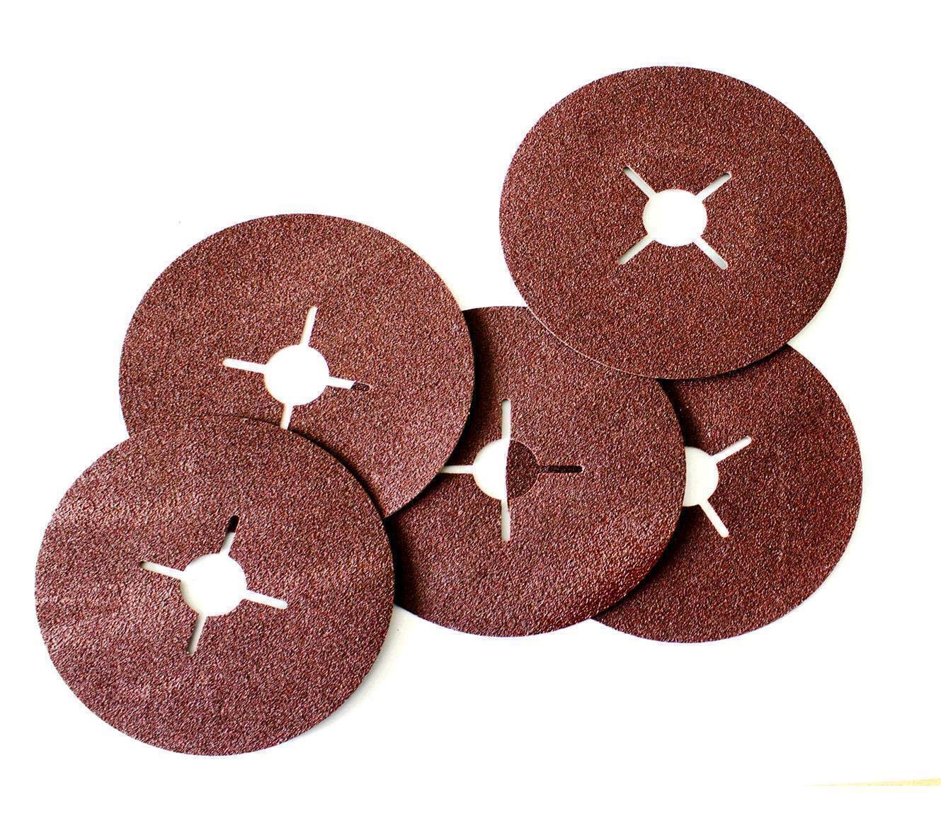 200 x tarcze szlifierskie z włókna szklanego 125 mm do szlifierki kątowej P24