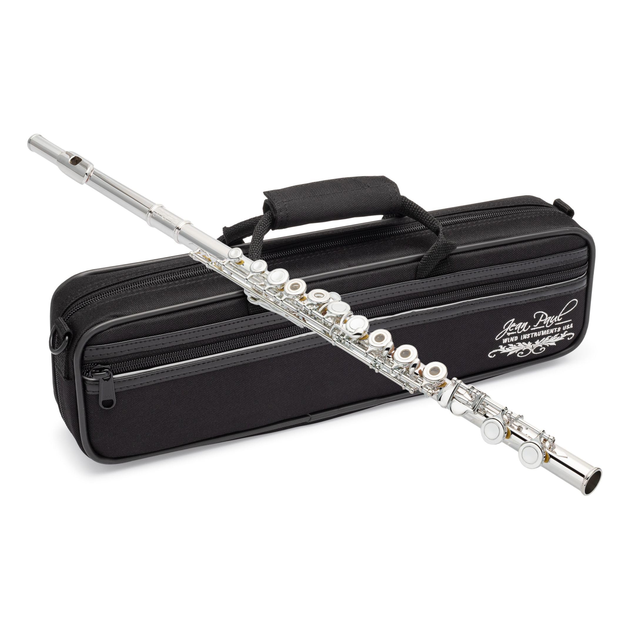 Jean Paul FL-430 Intermediate Concert Open-Hole Flute - Silver-Plated