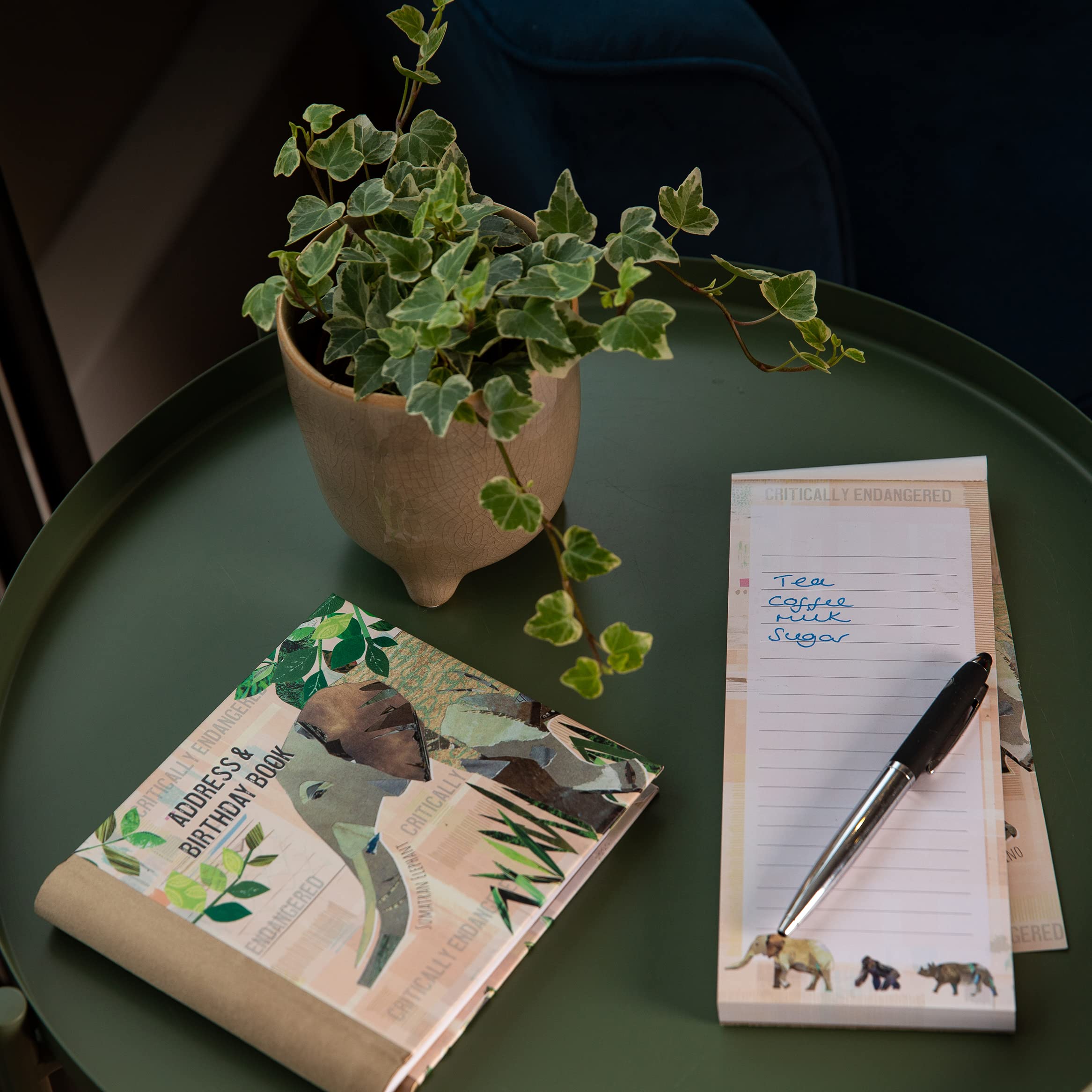 Address & Birthday Book - Endangered 2