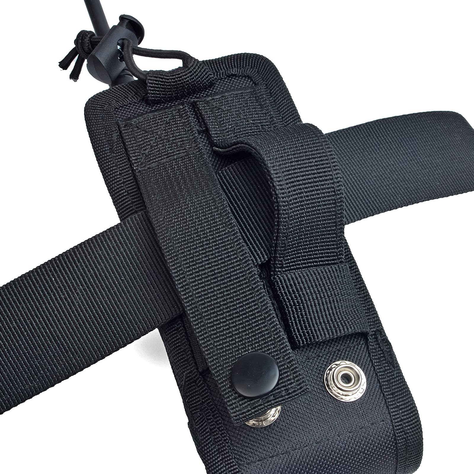 Custodia per radio Molle per Motorola Baofeng Kenwood tattico cintura di sicurezza
