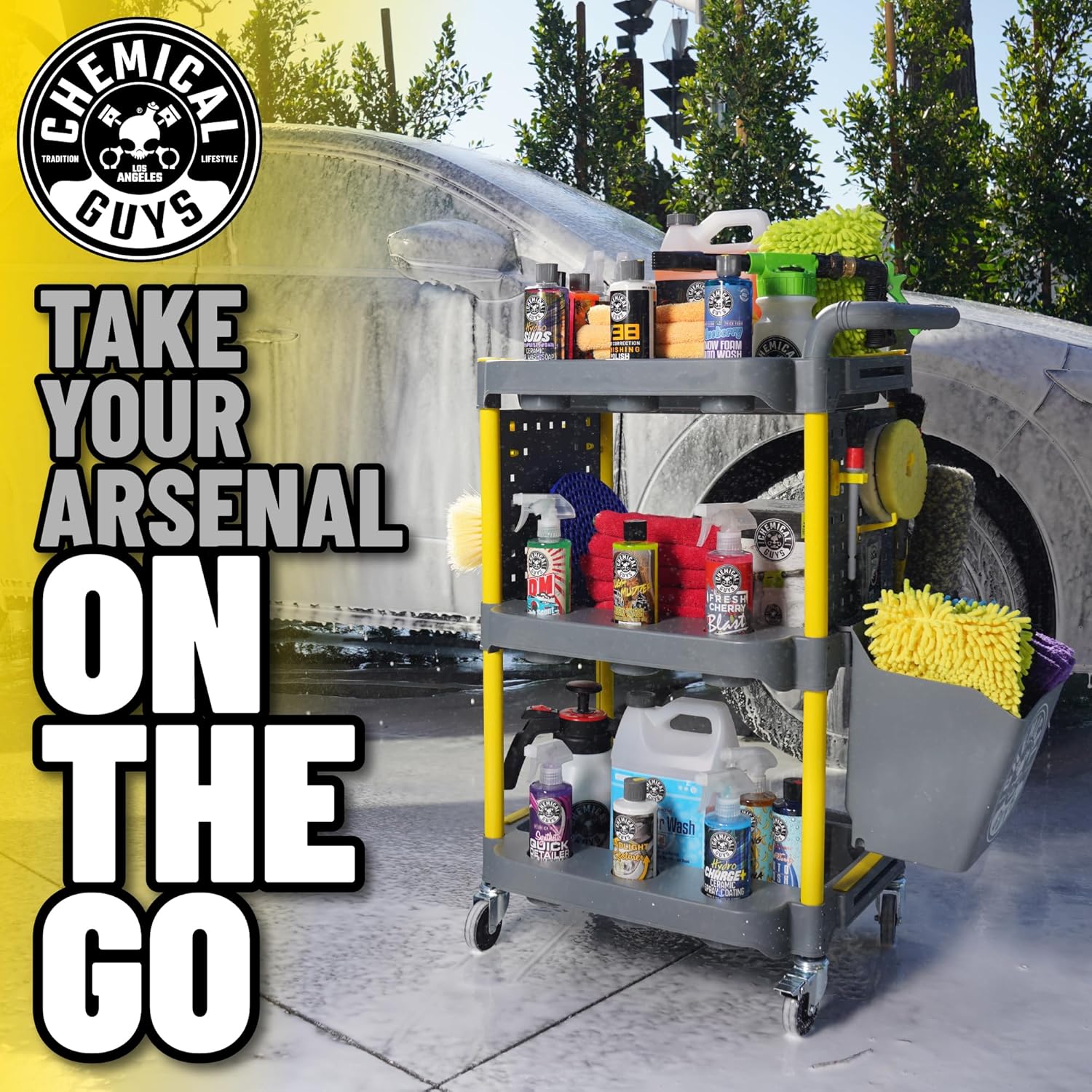 Chemical Guys Shine Station Ultimate Detailing Cart (ACC632)