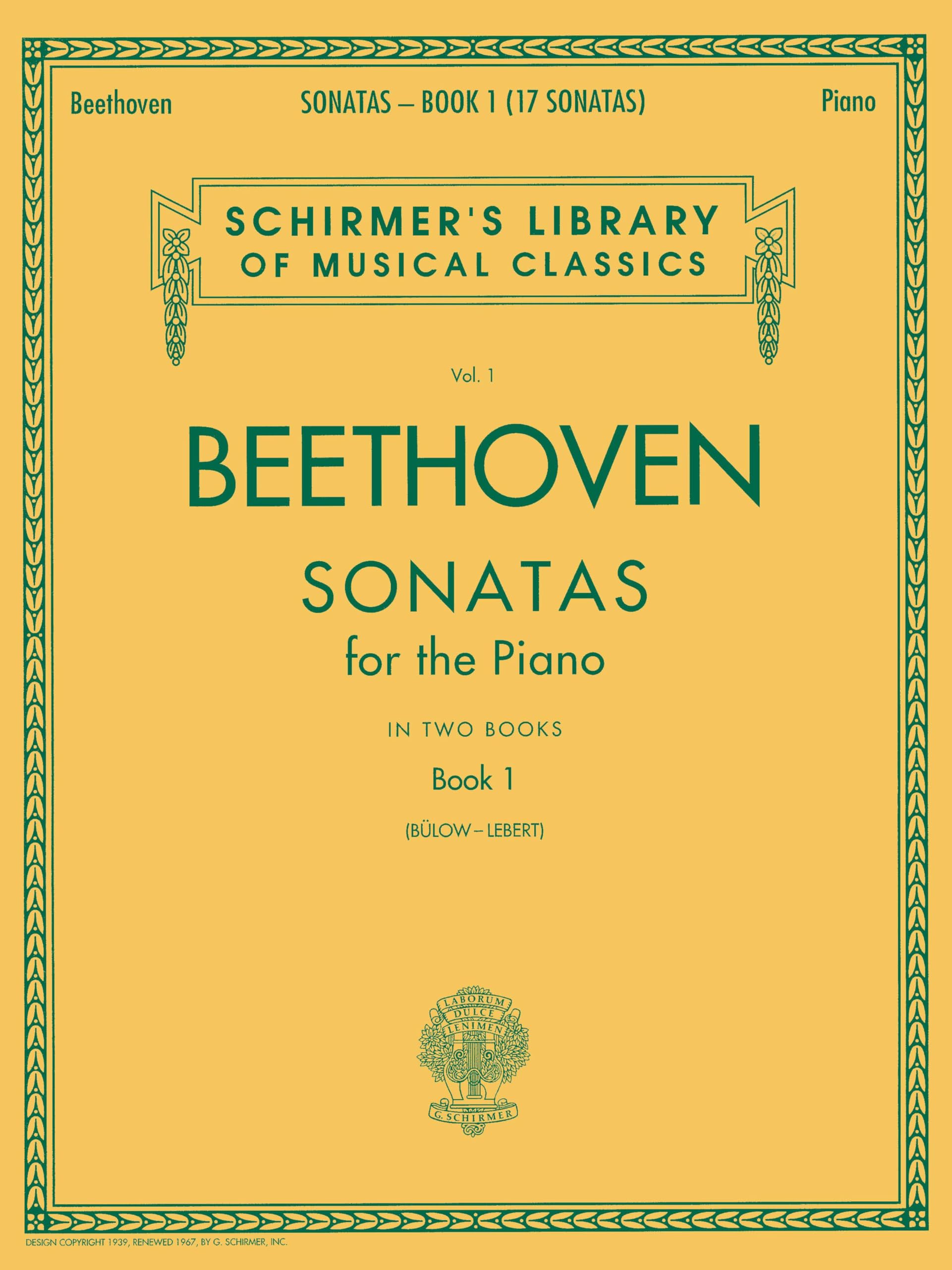 Sonatas - Book 1: Schirmer Library of Classics Vol. 1 (Schirmer's Library of Musical Classics, 1)