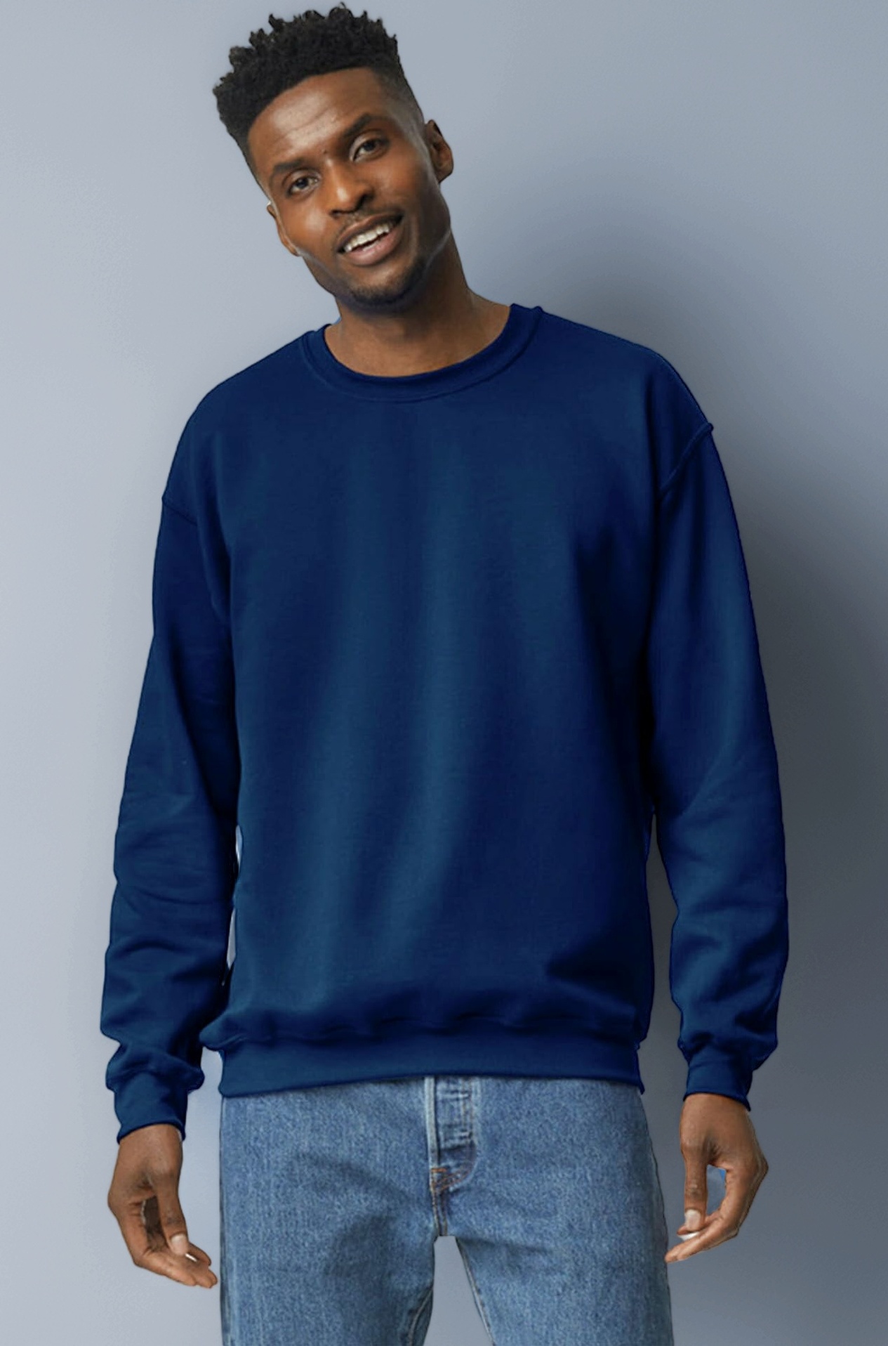 Men's Fleece Crew Neck Shirt
