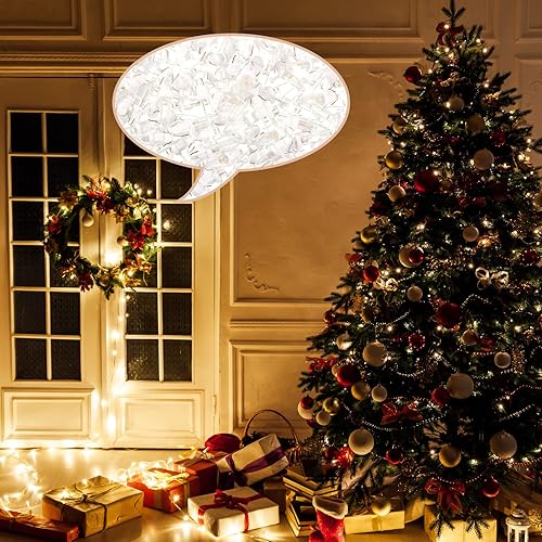 Miniatura 7 de 240 bombillas LED de repuesto para Navidad, mini bombilla LED de gran angular para árbol de Navidad, cadena de luces de repuesto para Navidad,