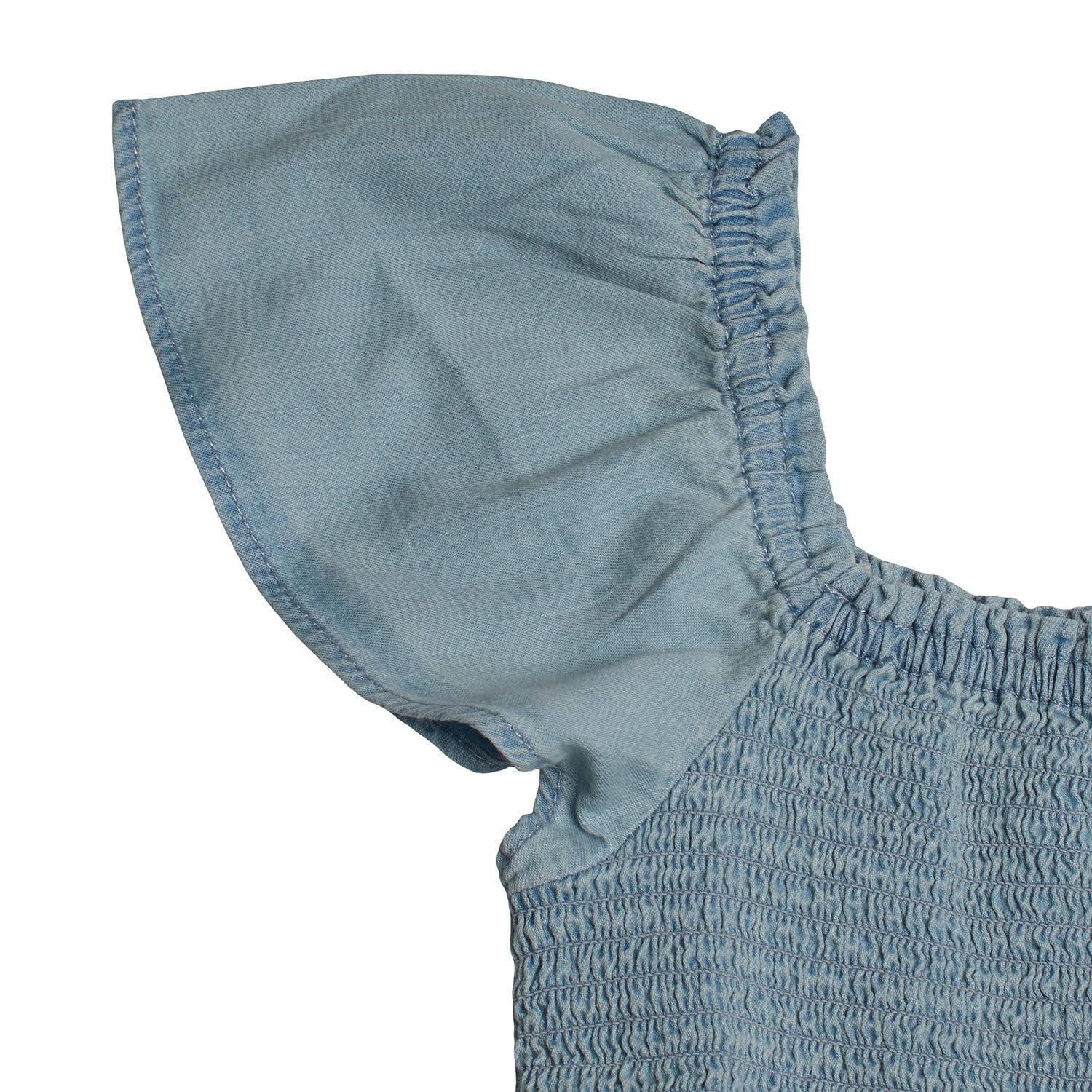 GAP Camicetta in Denim a Maniche Corte 601107 per Ragazze