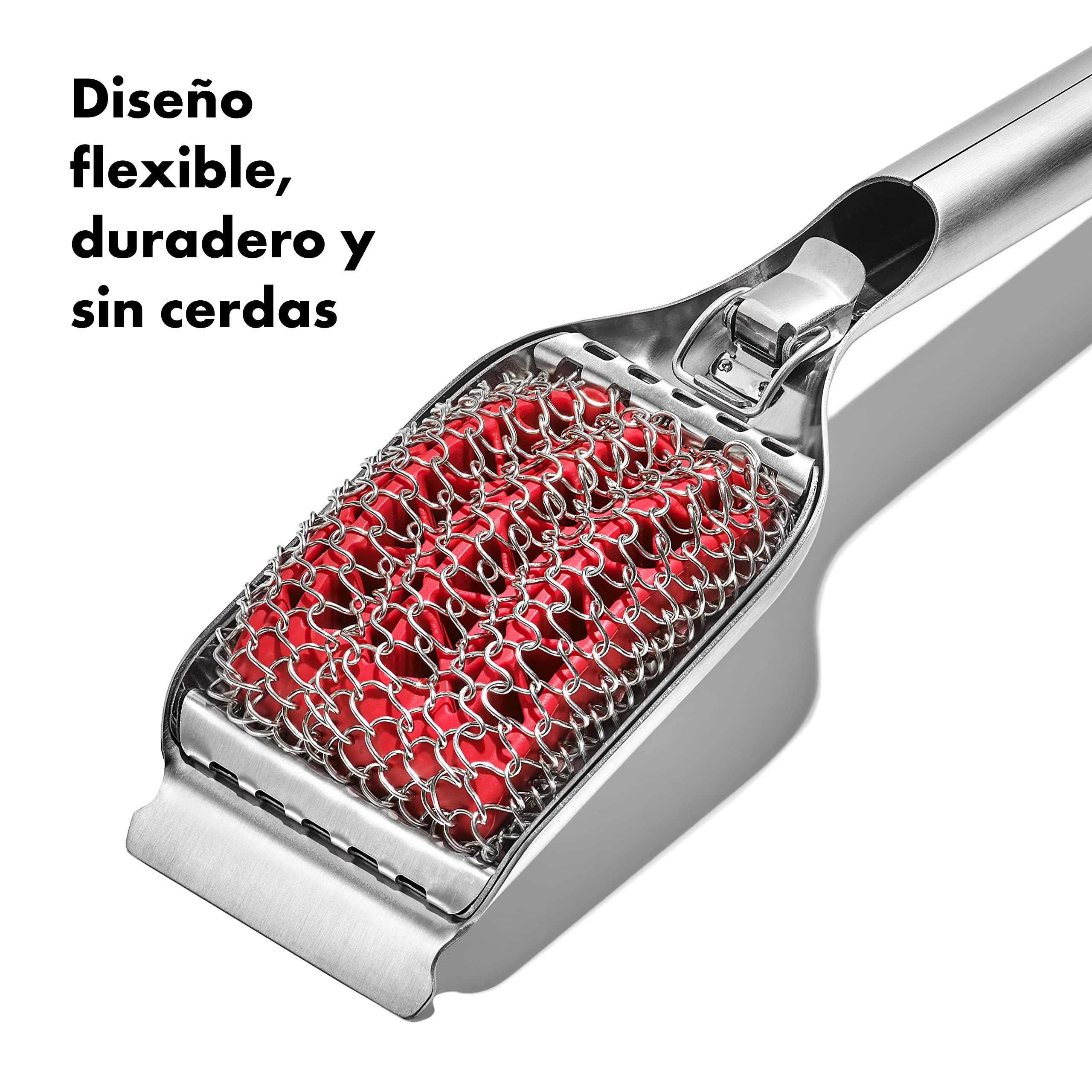 OXO Good Grips Hot Clean, Cepillo para Parrilla