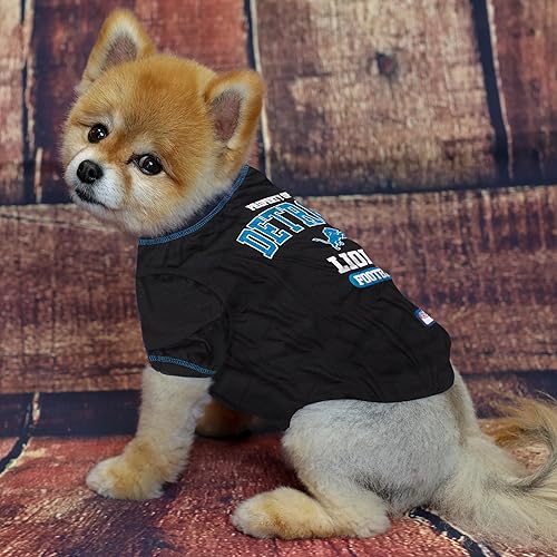 Vista 53 de Camisa de la NFL para mascota, para perros y gatos, duradera, 5 tamaños disponibles en 32 equipos de la NFL, camisetas de la NFL para mascotas