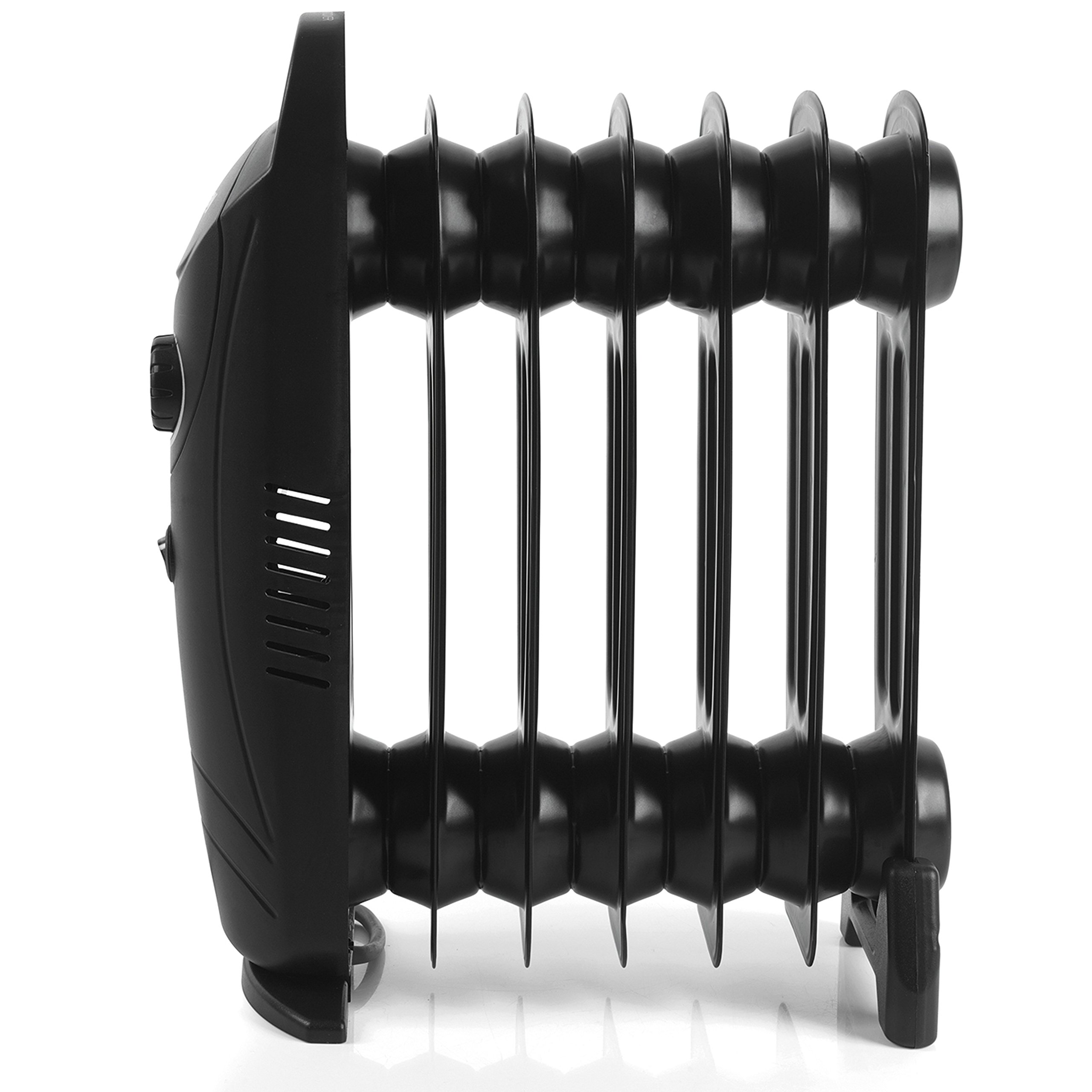 Beldray EH0575BLK Mini 7 Fin Oil Filled Portable Electric Radiator, 700 W,  Black : Amazon.co.uk: Home u0026 Kitchen