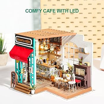 shackman などの ドールハウス ミニチュア家具 木製 白鳥座雑貨店𓅿 | . シャックマンのミニチュア家具たち