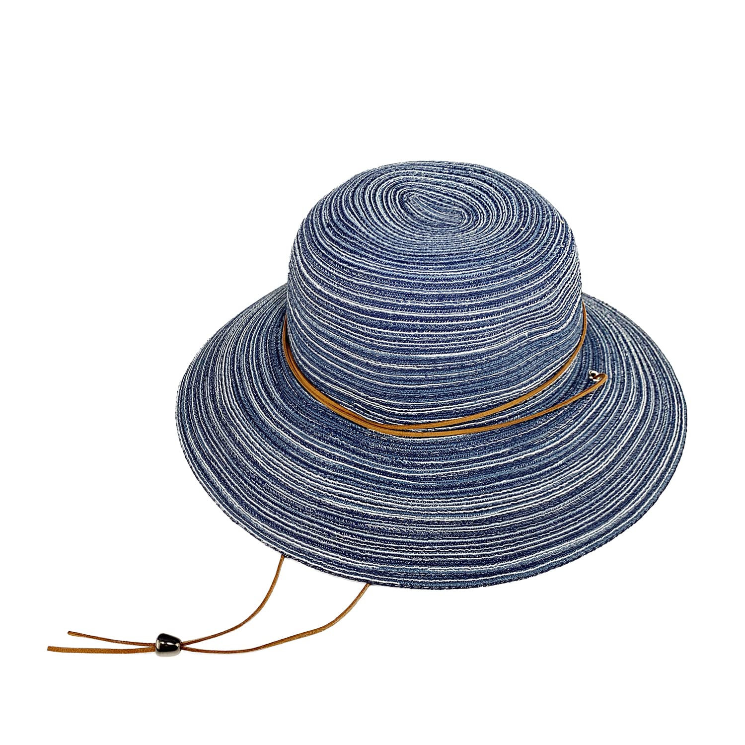 SabbaticalWomen’s Foldable Straw Sun Hat- Lanyard and Wide Brim for UV Protection - Packable for Travel – Adjustable Size – Summer Hat