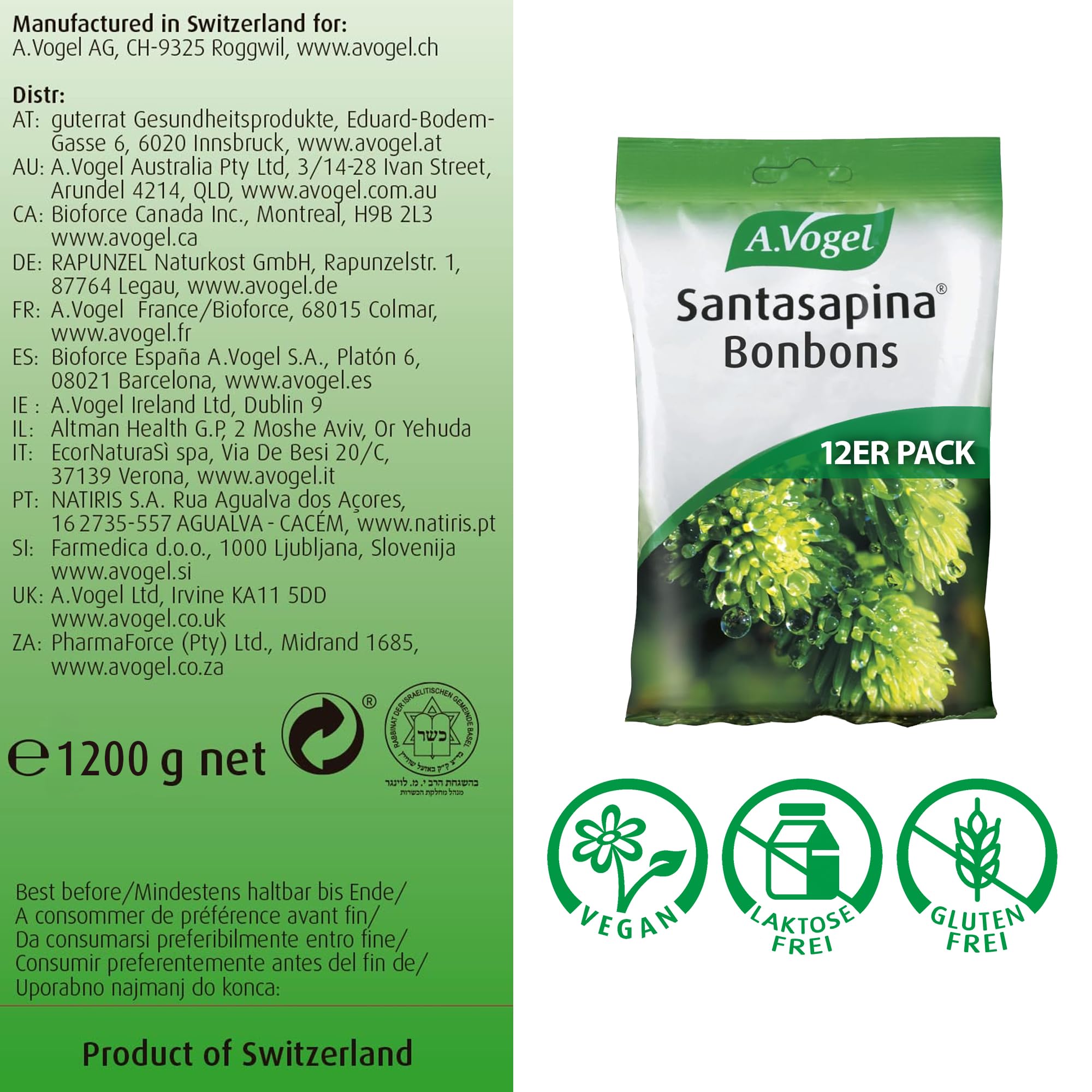 Santasapina-Bonbons 12 x 100 gr