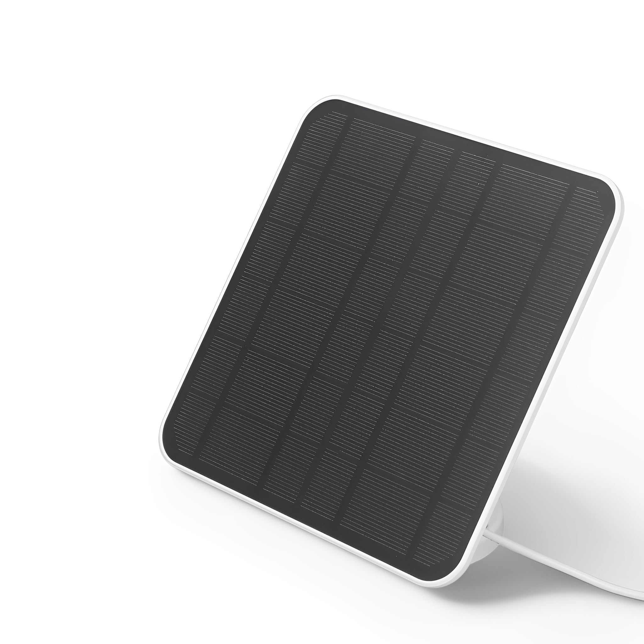LICAEVEY 12W Fast Charging Solar Panel for Ring Spotlight & Stick Up Cam Battery - IP65 Water Proof Security Camera Solar Charger with Adjustable Wall Mount & 9.8ft Cable (White)