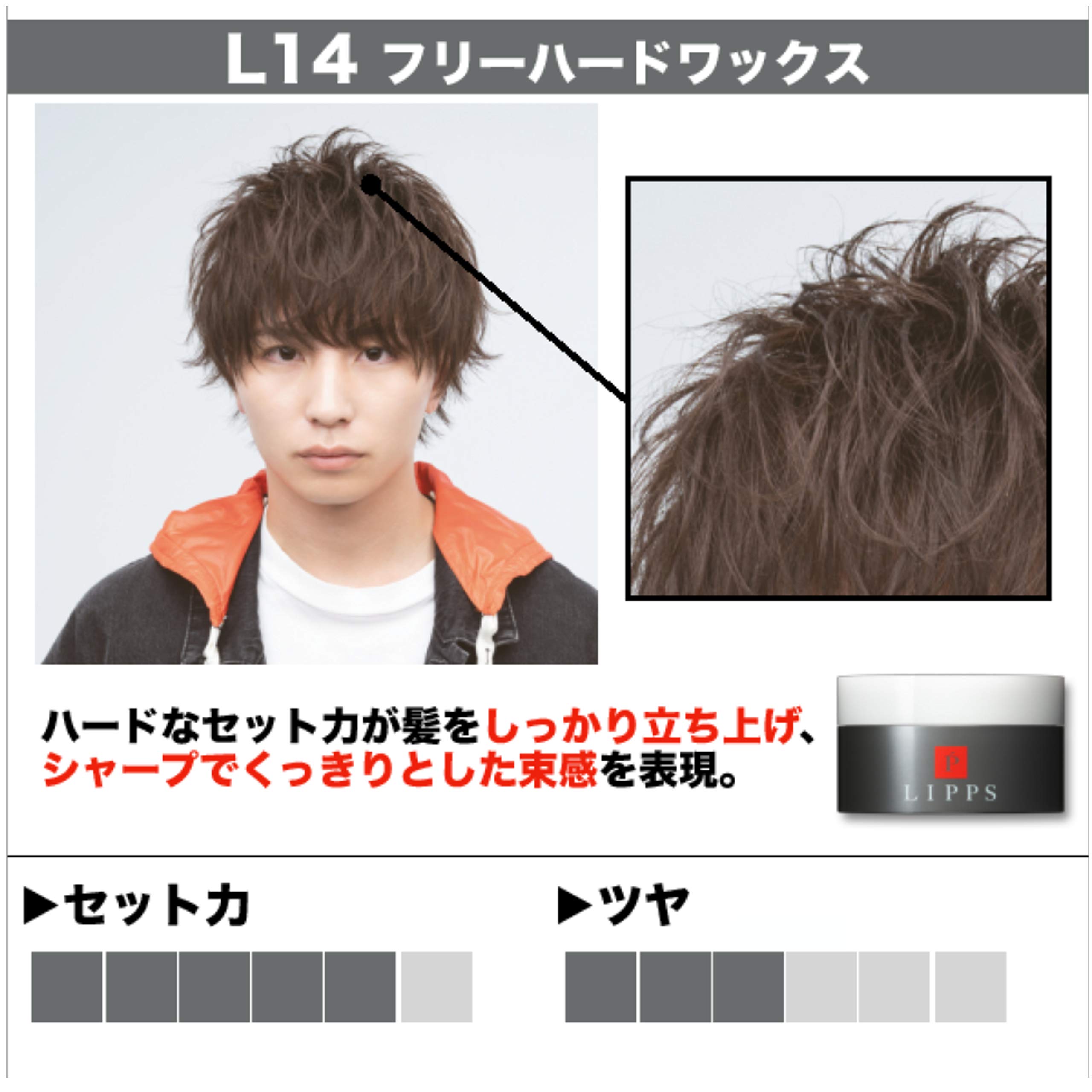 Amazon | LIPPS(リップス) フリーハード ワックス(35g) ハード×セット