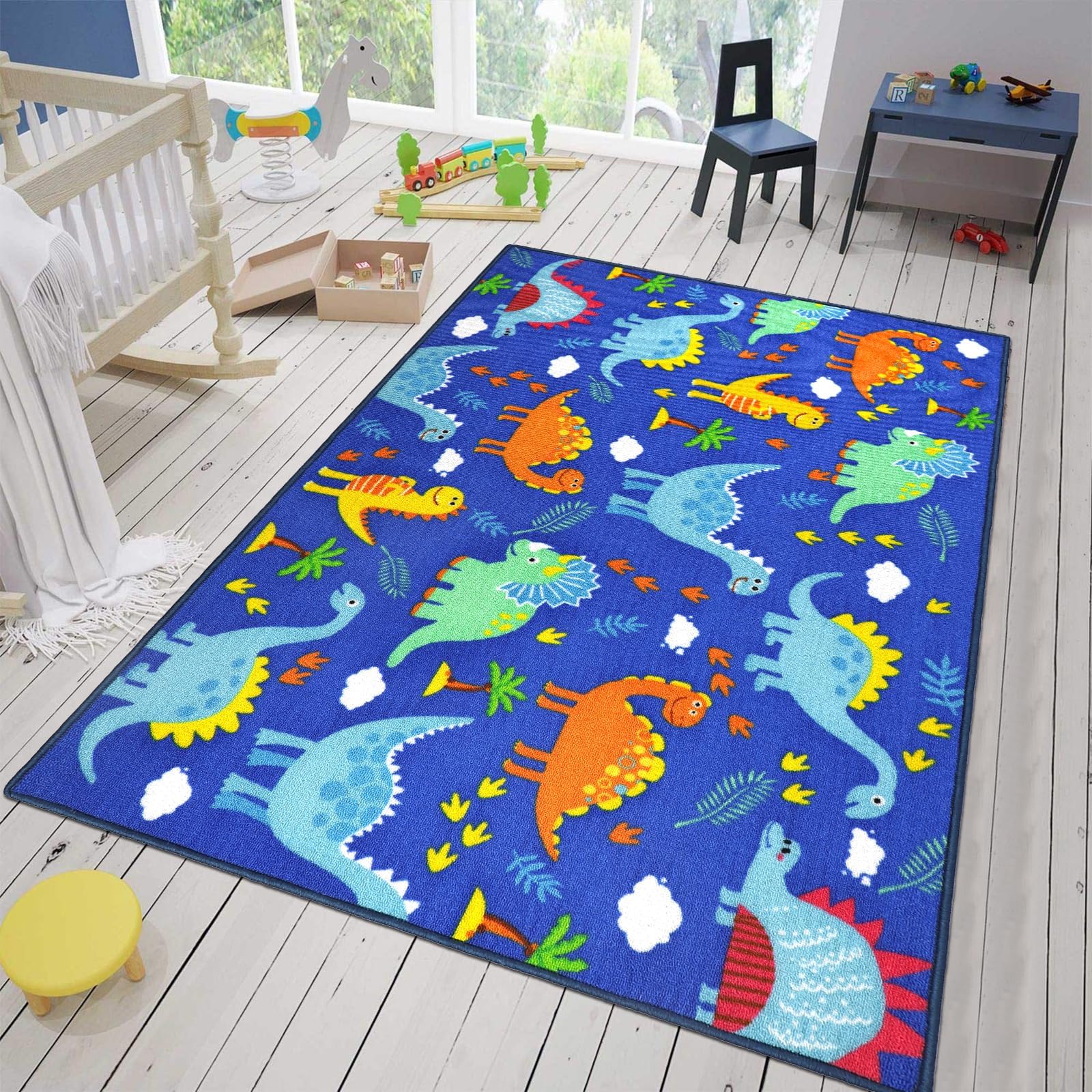 Sass & Belle Roarsome Dinosaur T-Rex Green Rug : Amazon.co.uk: Home ...