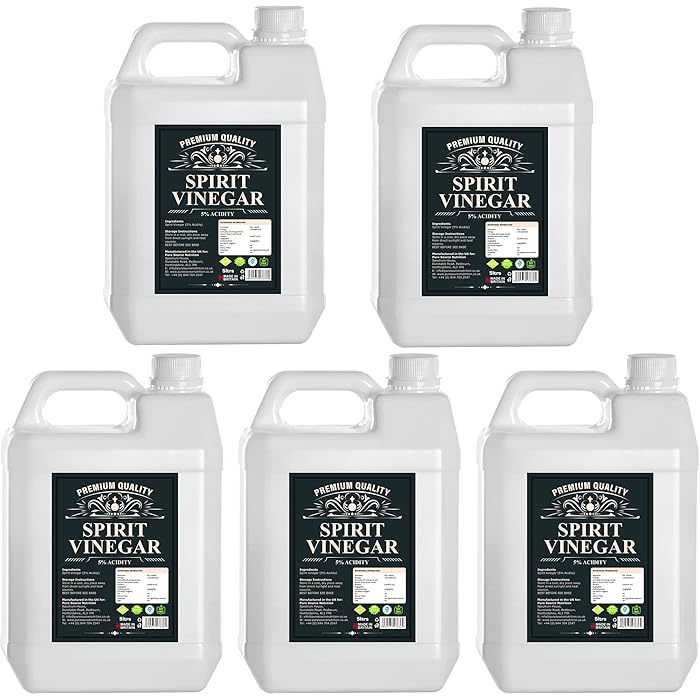 Buy Distilled White Vinegar 25 LITRE (5L Pack of 5) 25L Perfect For