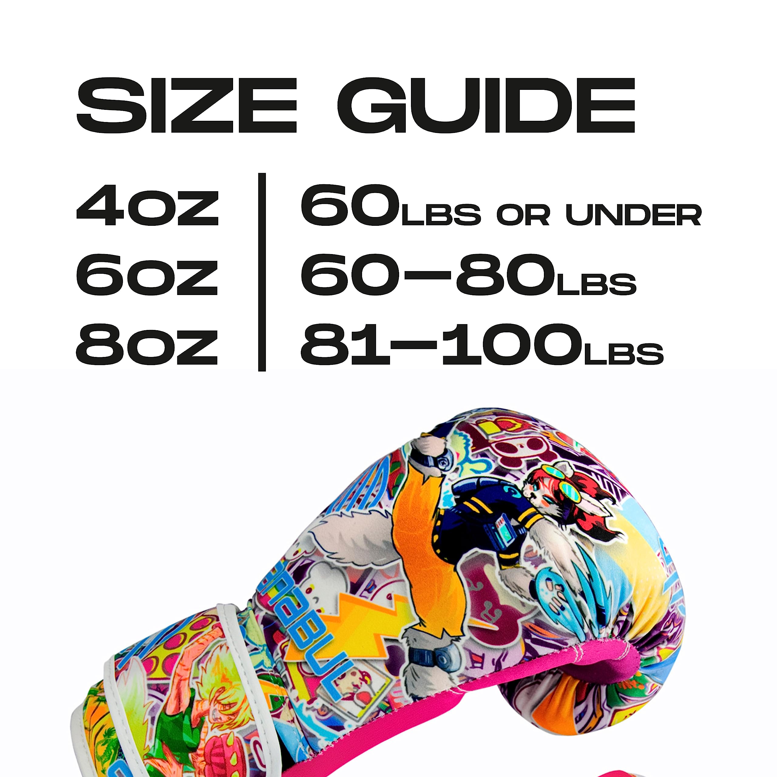 Sanabul Guantes De Box Sticker Bomb Kick Boxing Mma Original | Meses