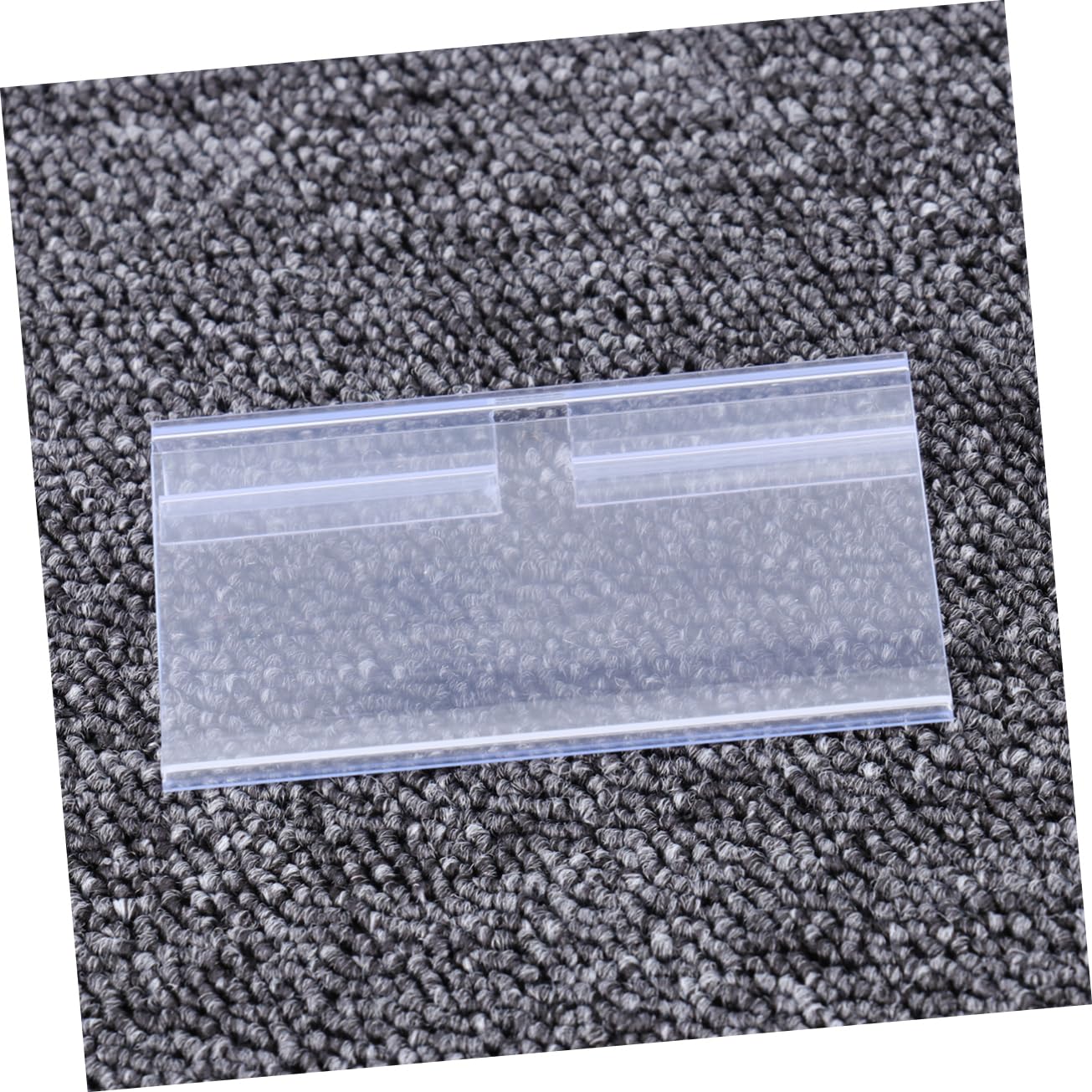 100 Étiquettes de Prix PVC Transparentes pour Supermarché et Magasin