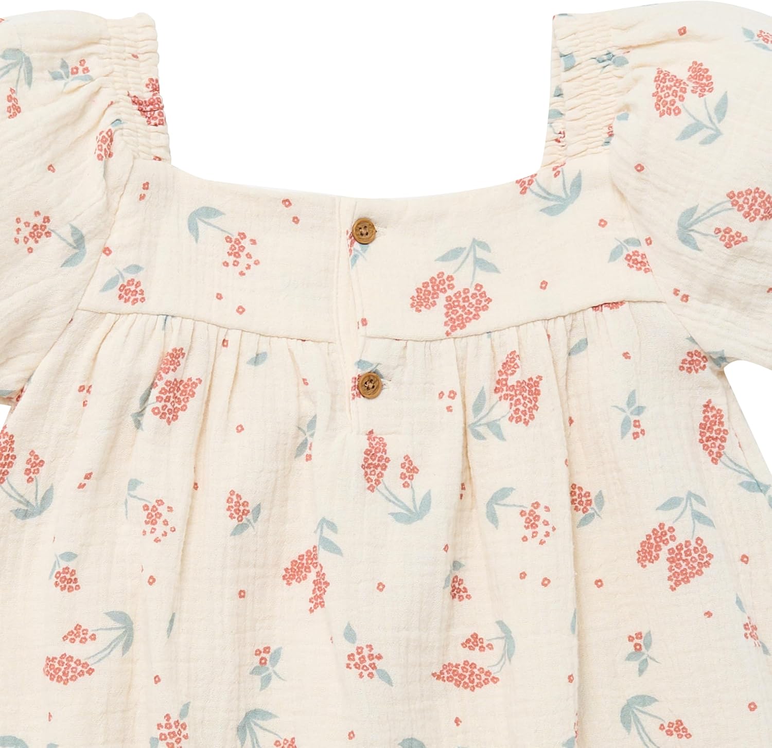 Modern Moments by Gerber Baby-Girls Dress with Puff Sleeves - Image 4