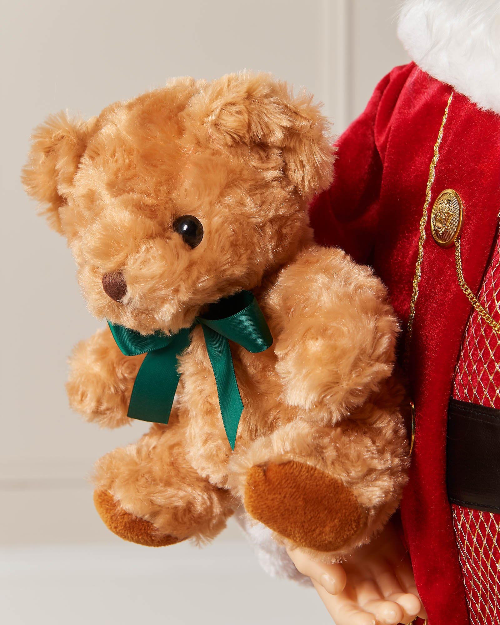 WeRChristmas Figurine de Père Noël, Rouge, 90 cm