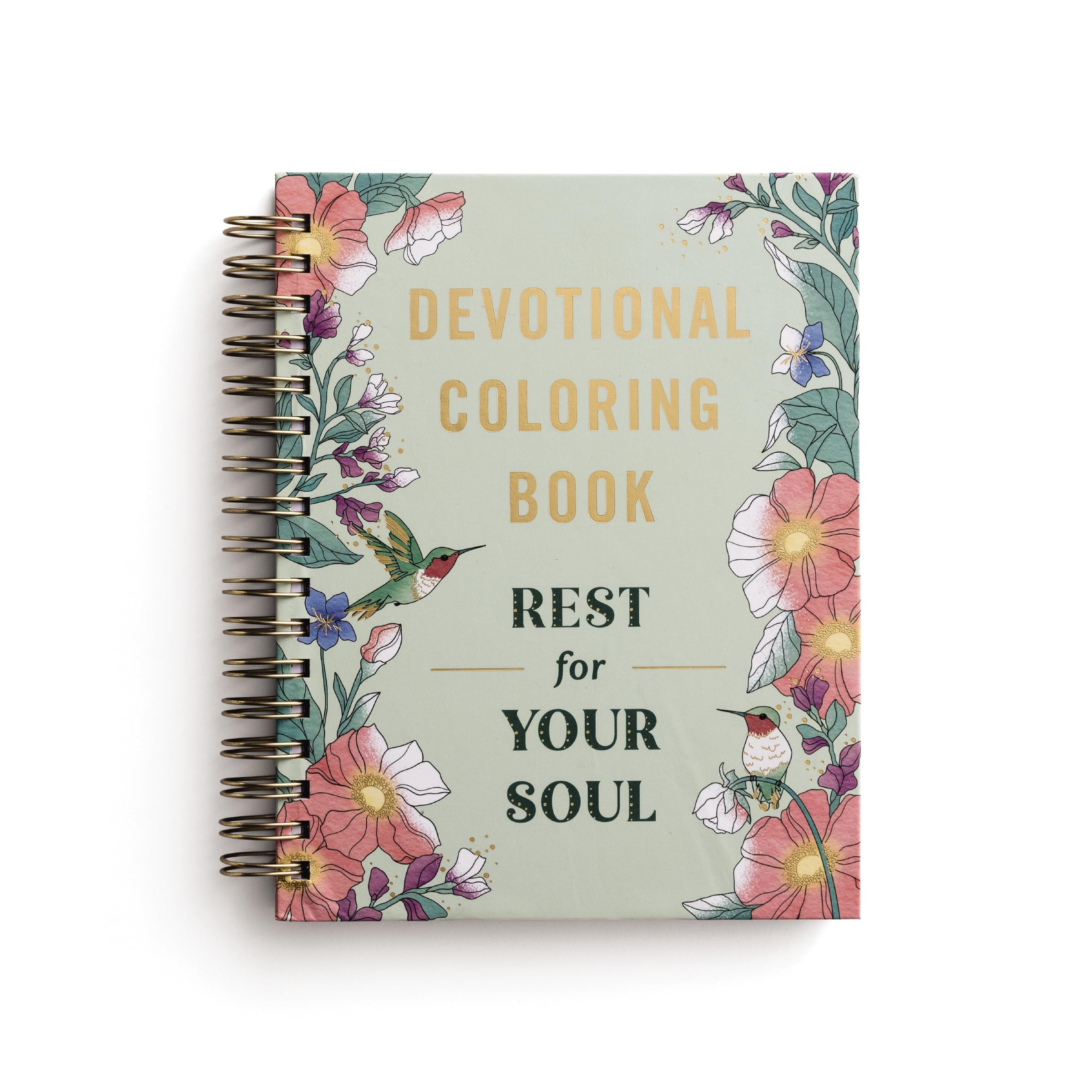 Rest For Your Soul: Devotional Adult Coloring Book (77 Daily Devotions and Coloring Pages to Restore Your Spirit) – The Perfect Gift for Christian Women (Faith Inspired Creativity)
