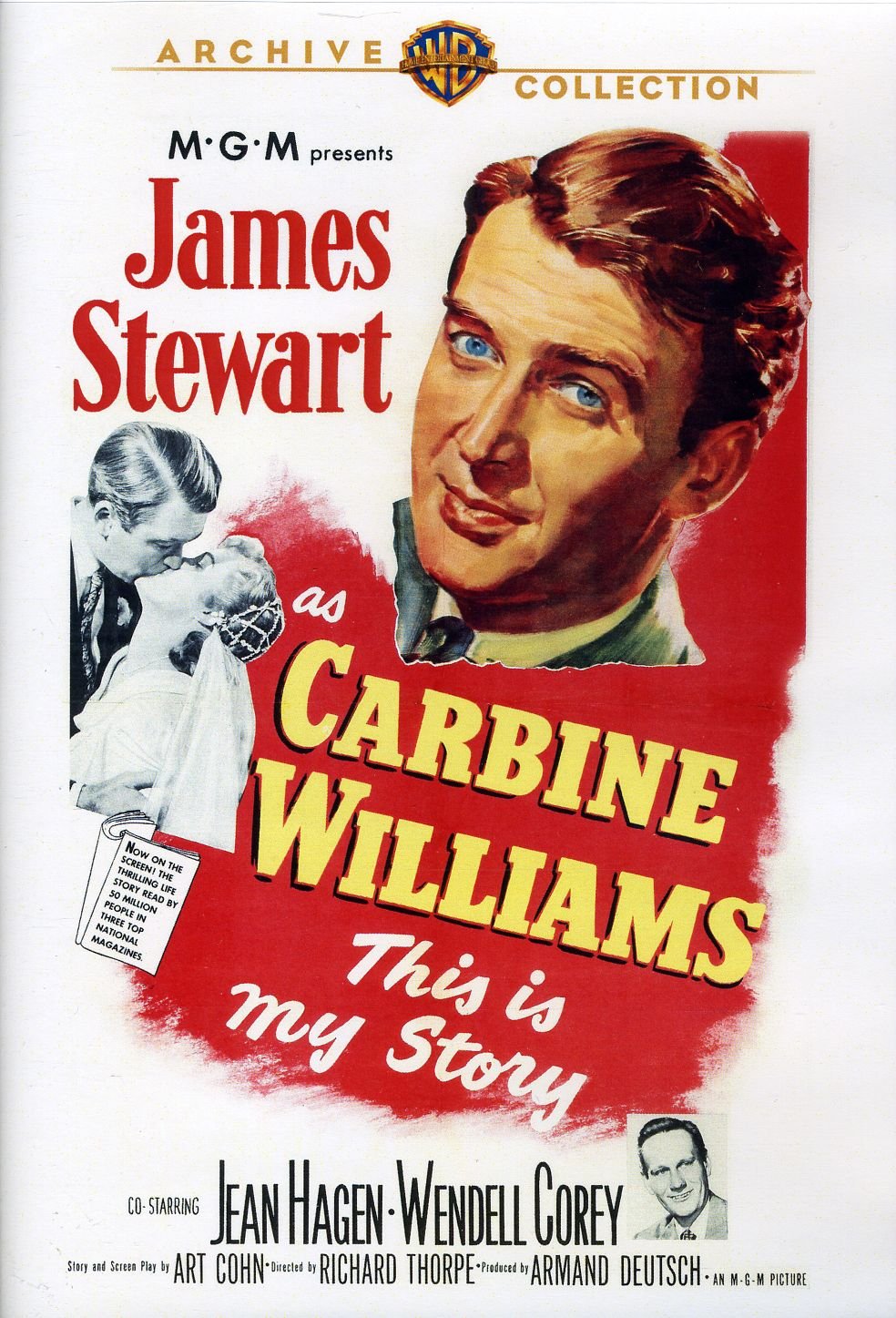 Carbine Williams DVD importación de Reino Unido película clásica biográfica de cine clásico