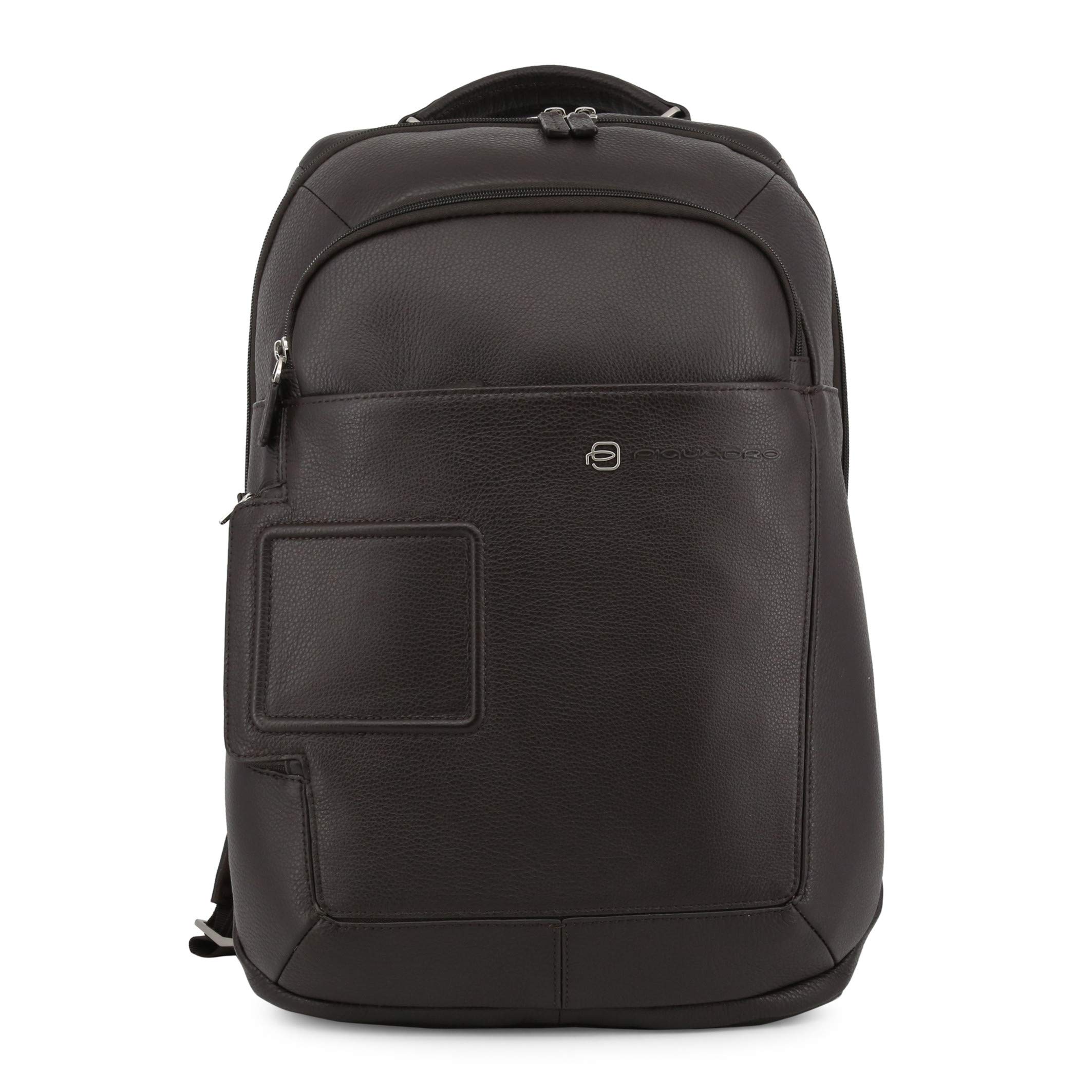 PIQUADRO Zaino in Pelle Porta PC 15, Pollici, Taglia Unica